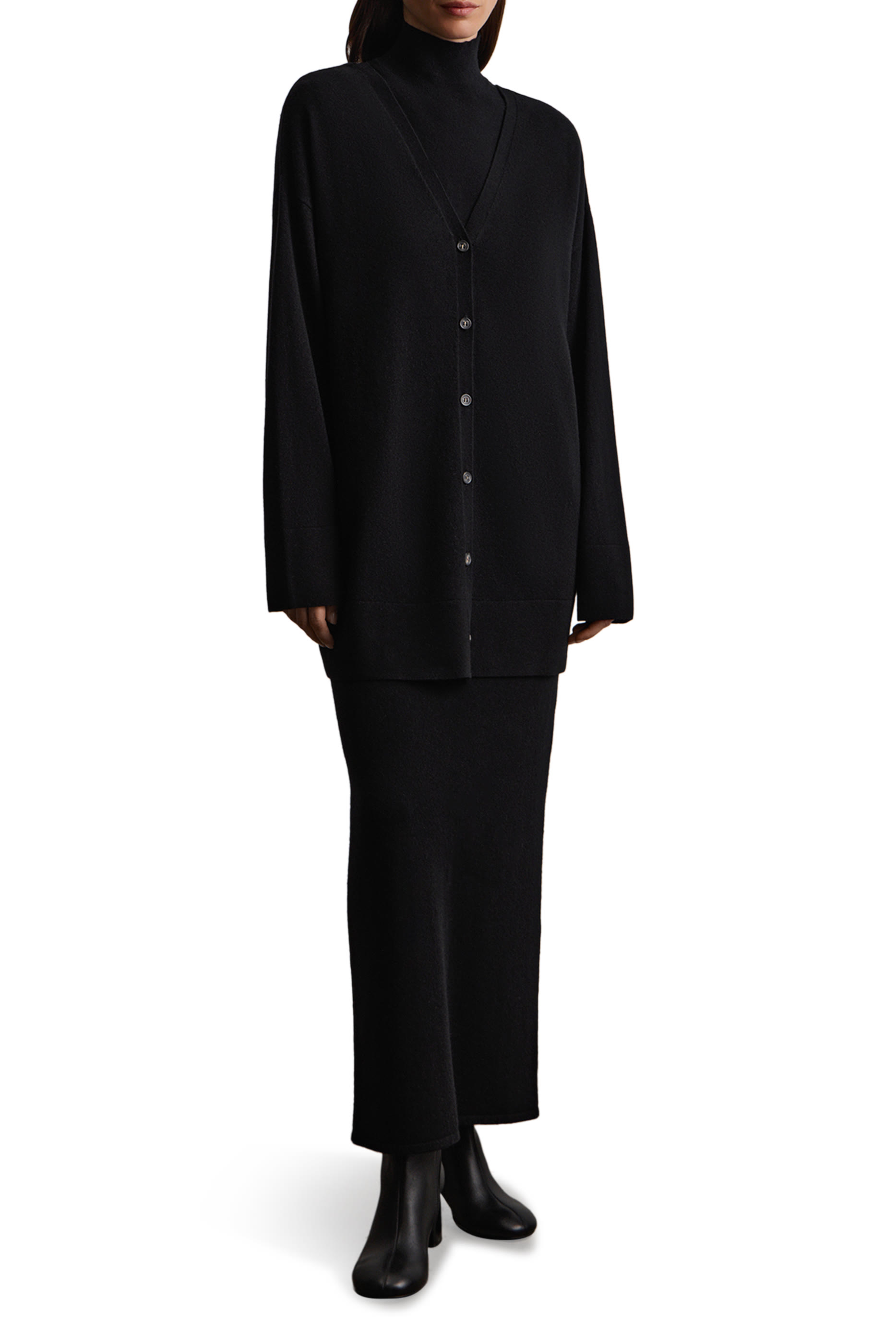 Merino-Cashmere Cardigan 