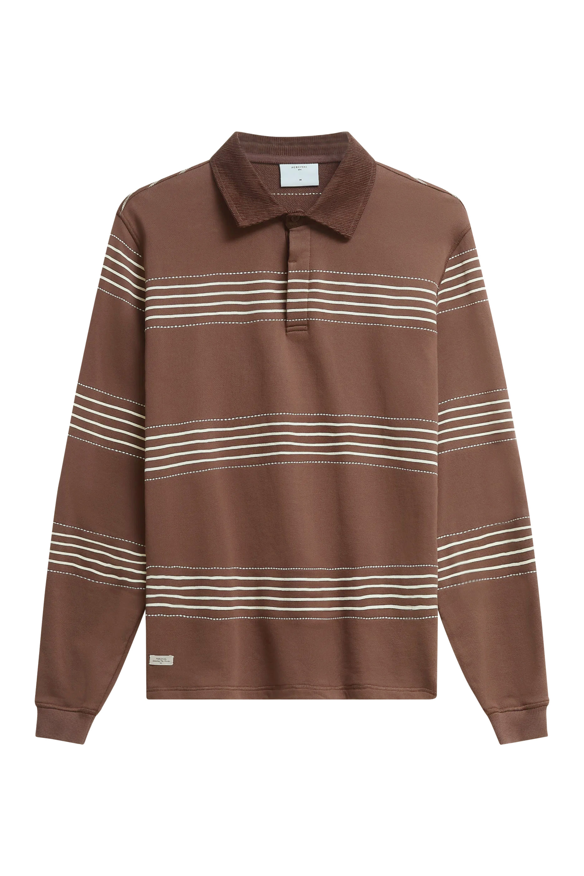 Editor Striped Rugby Polo Shirt