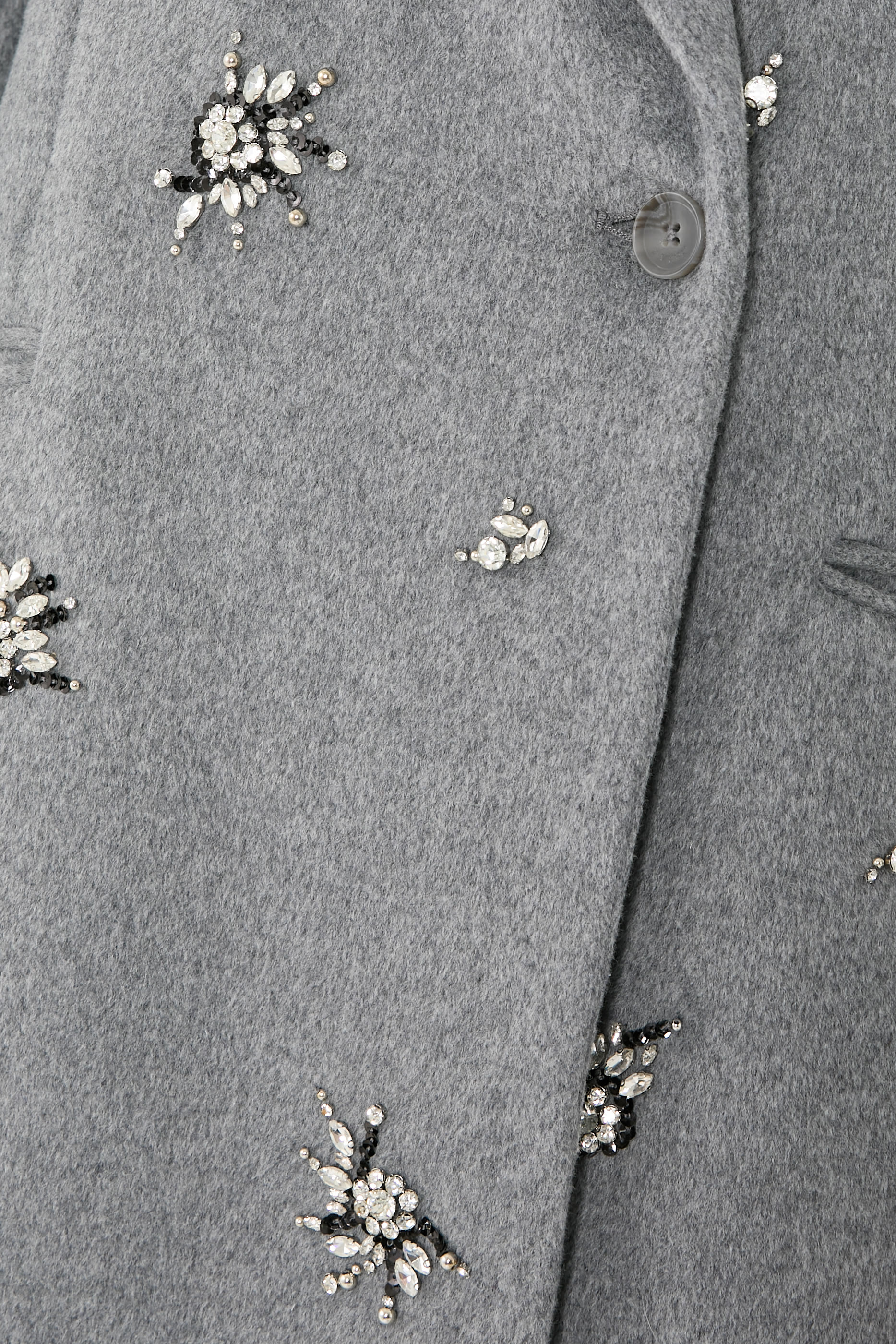 Gianni Embellished Wool Coat