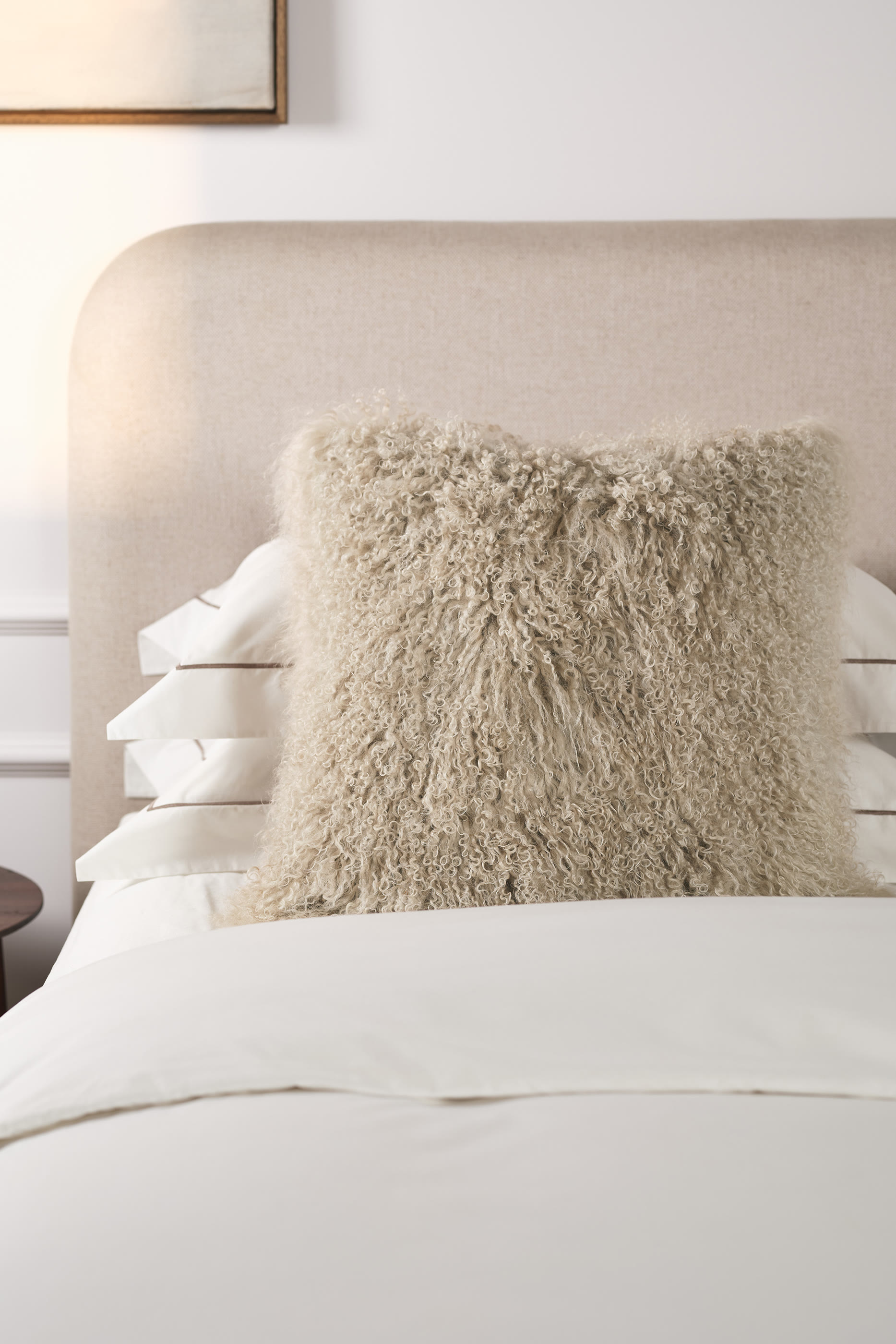 Tibetan Sheepskin Cushion 