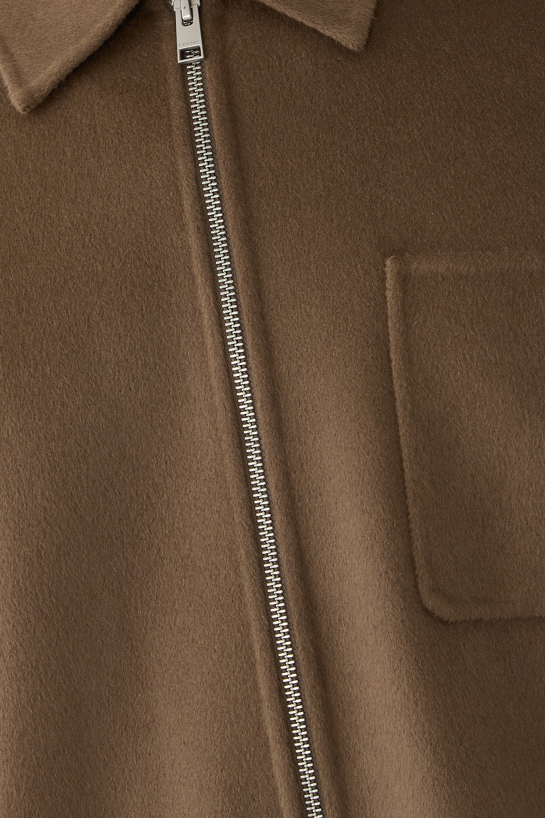 Double Face Zip Shirt Jacket