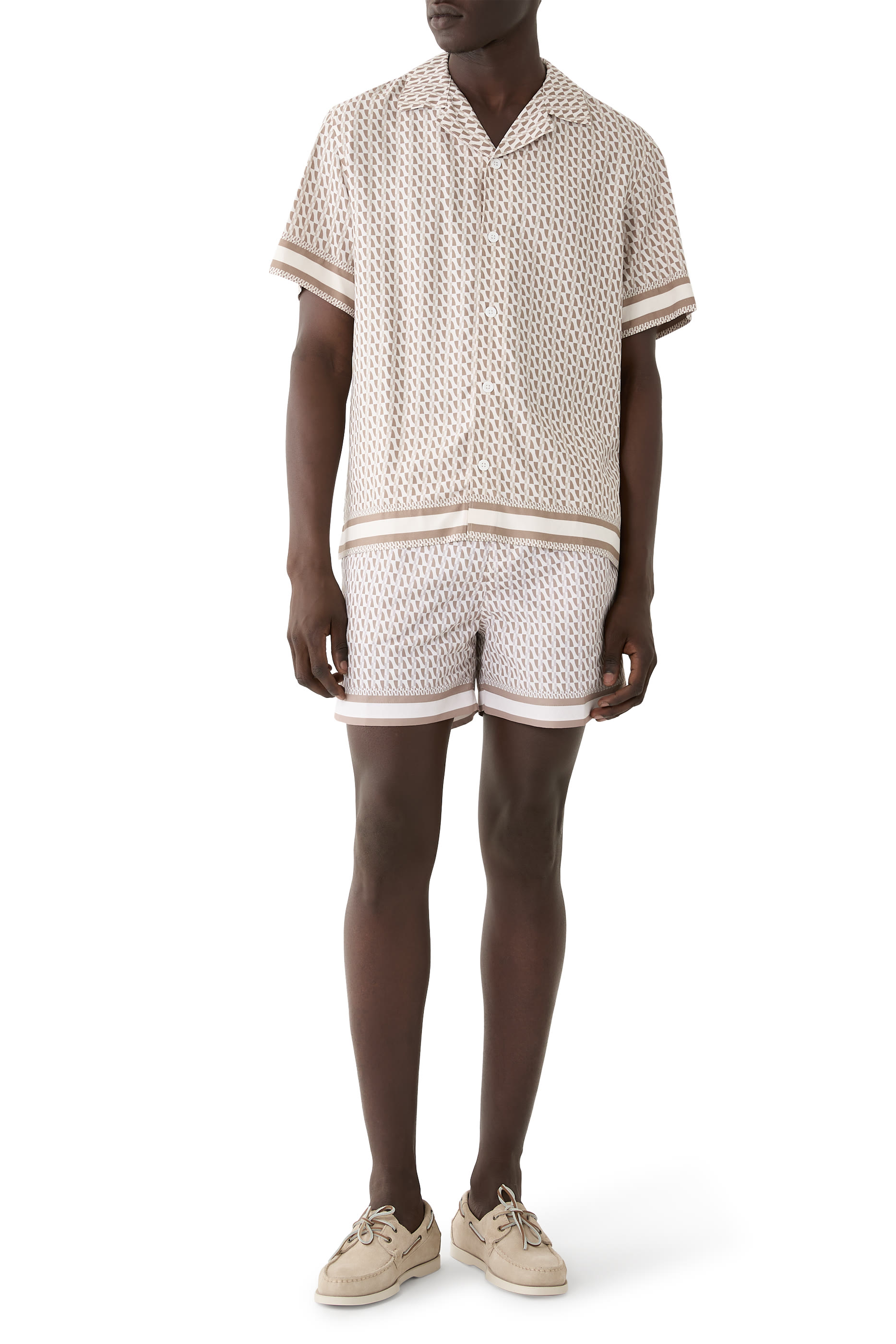 Galliano Border Shirt 