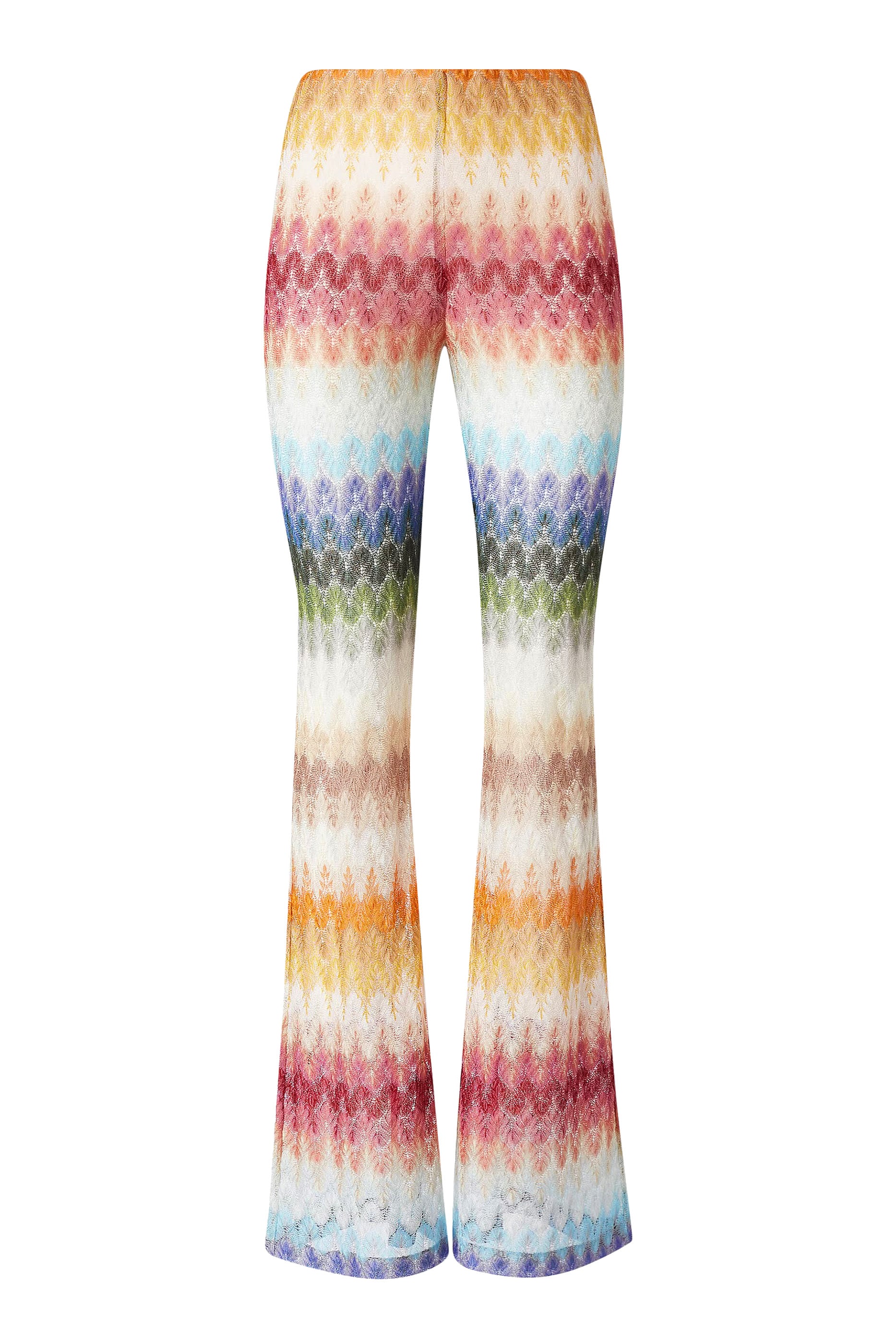Chevron Rachel Flared Pants