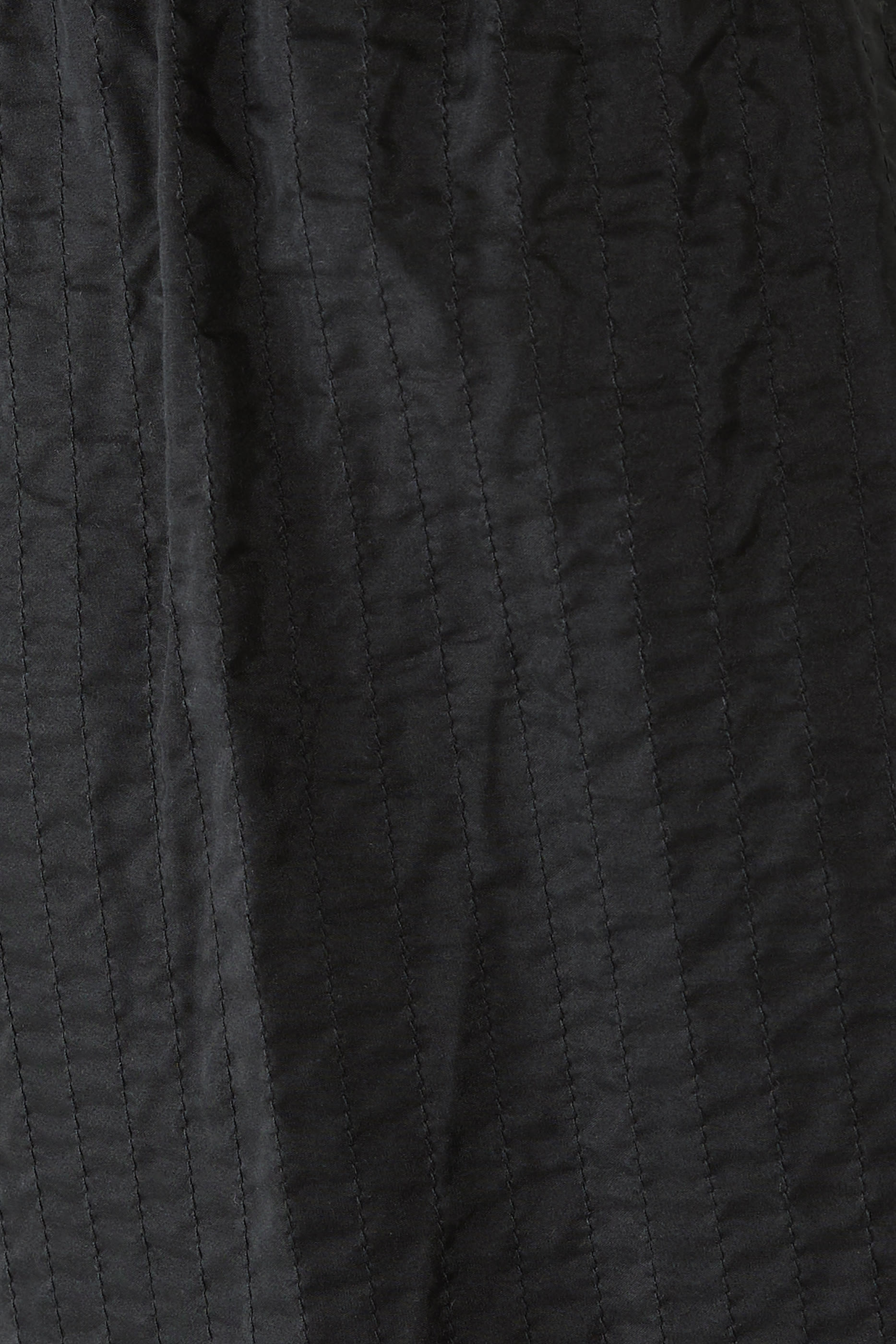 Quilted Silk A-Line Skirt