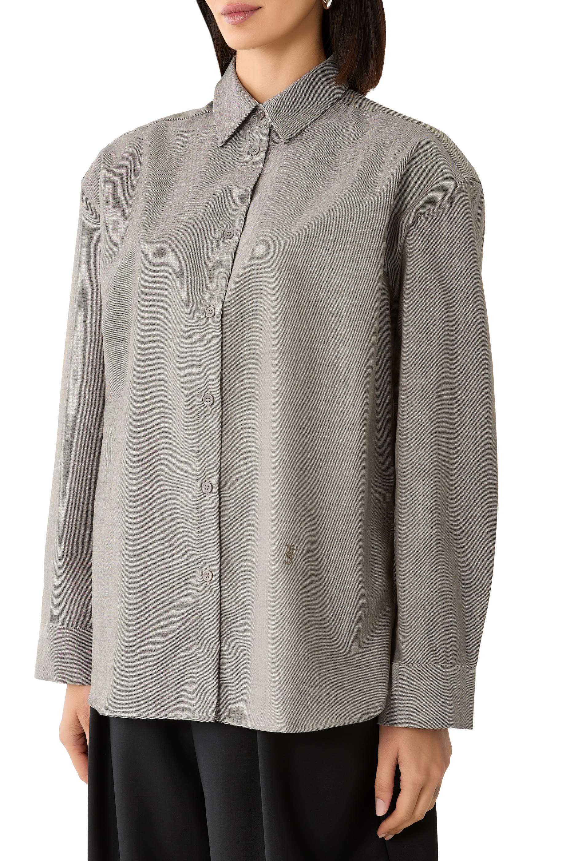 Oana Wool Padded Shirt