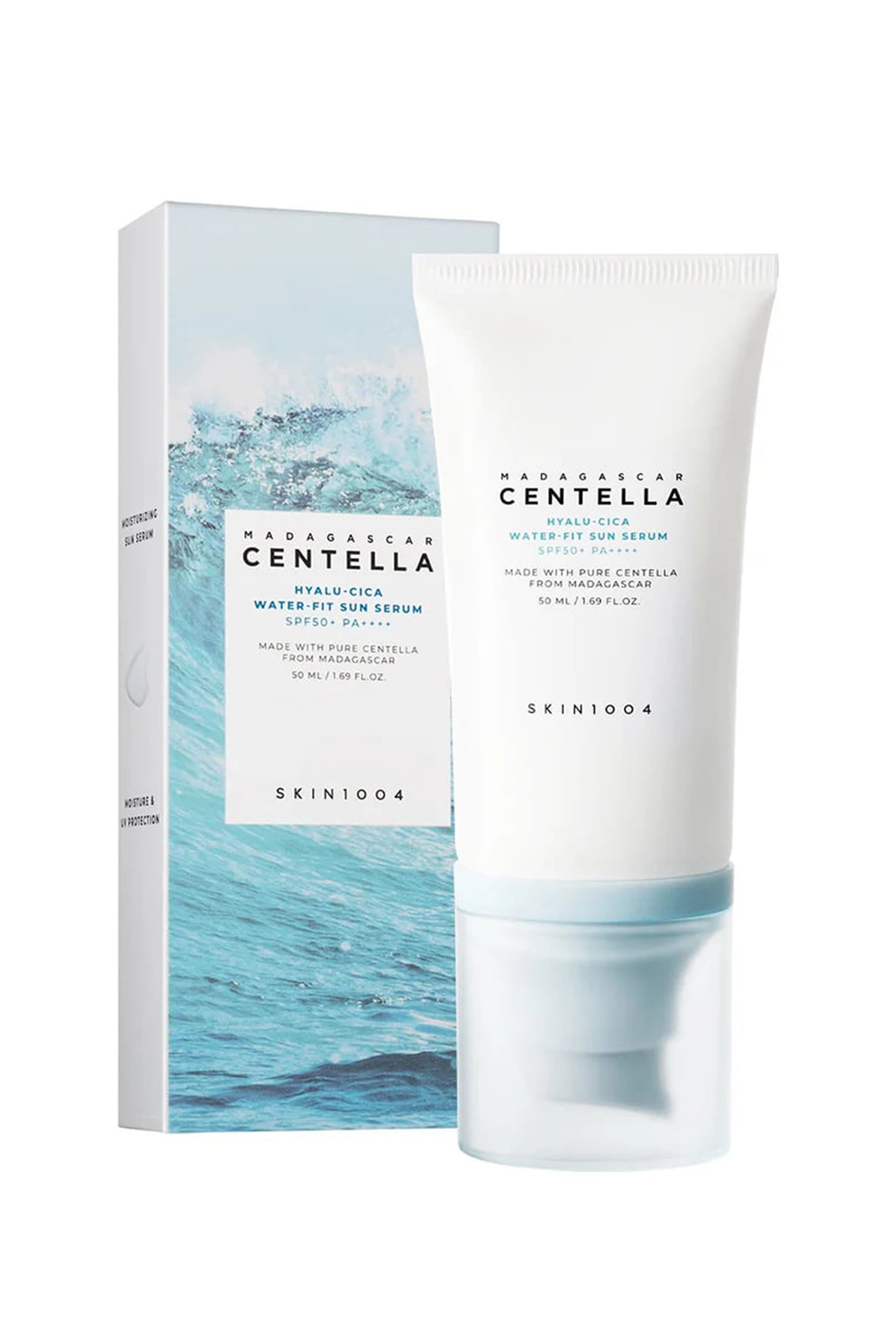 Madagascar Centella Hyalu-Cica Water-Fit Hydrating Sun Serum 