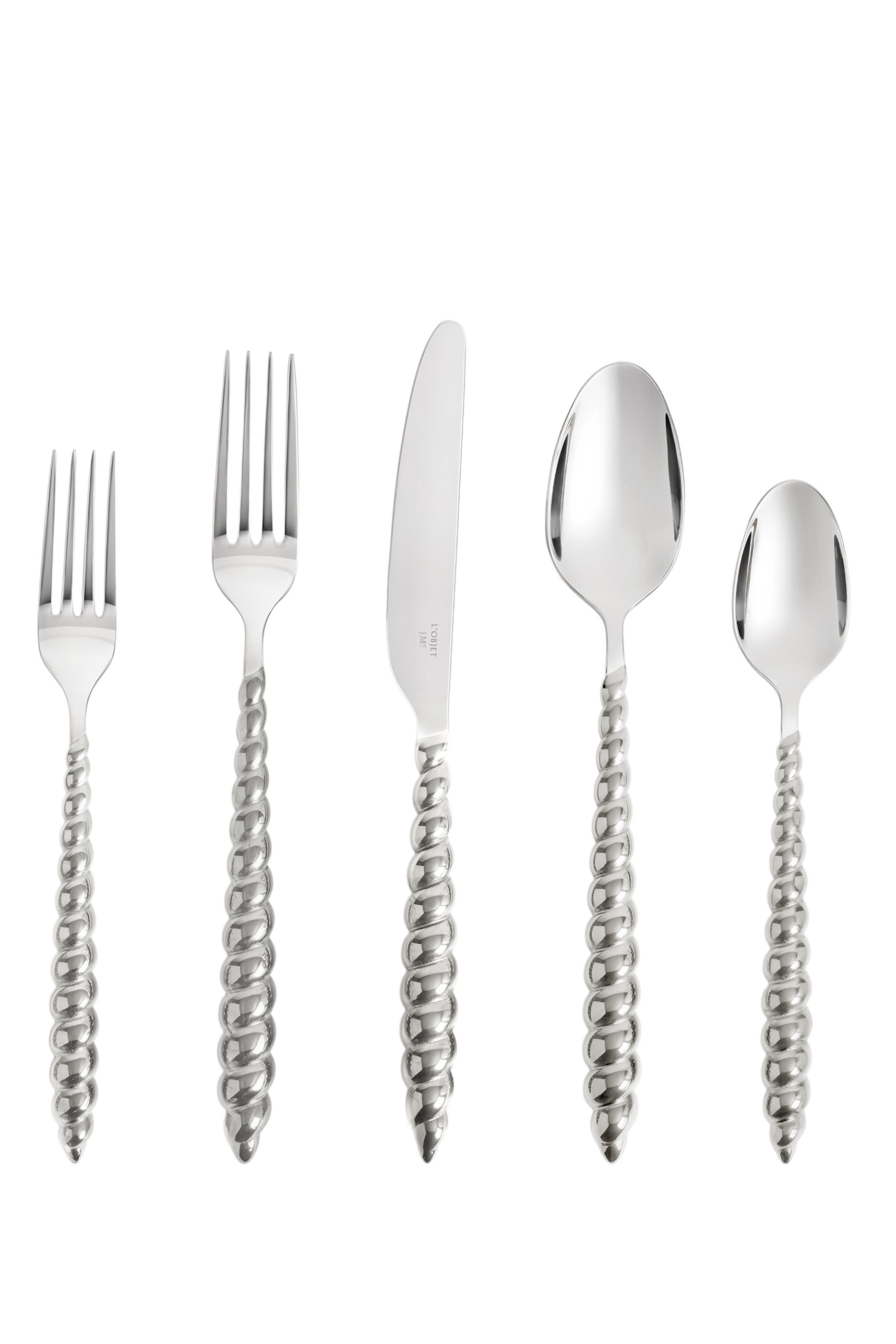 Jessica McCormack Shell Flatware - Set of 5