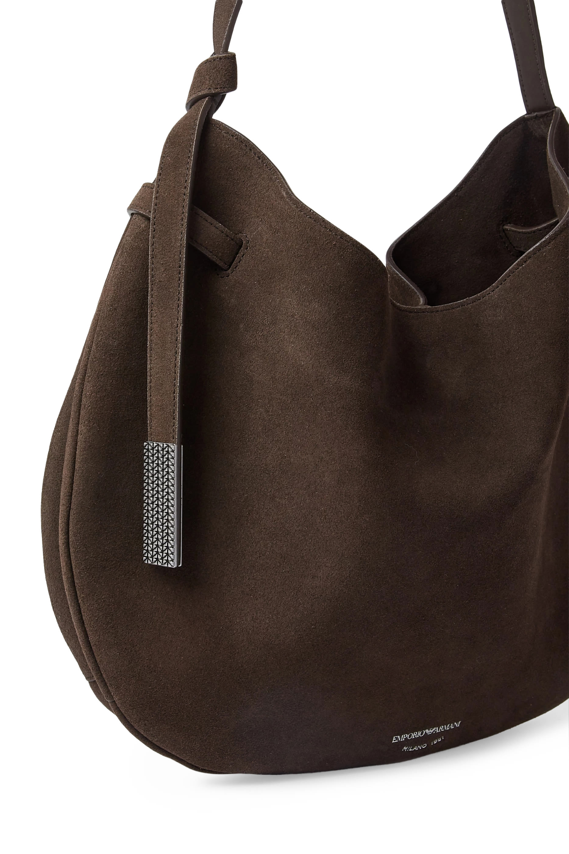 Logo Hobo Shoulder Bag