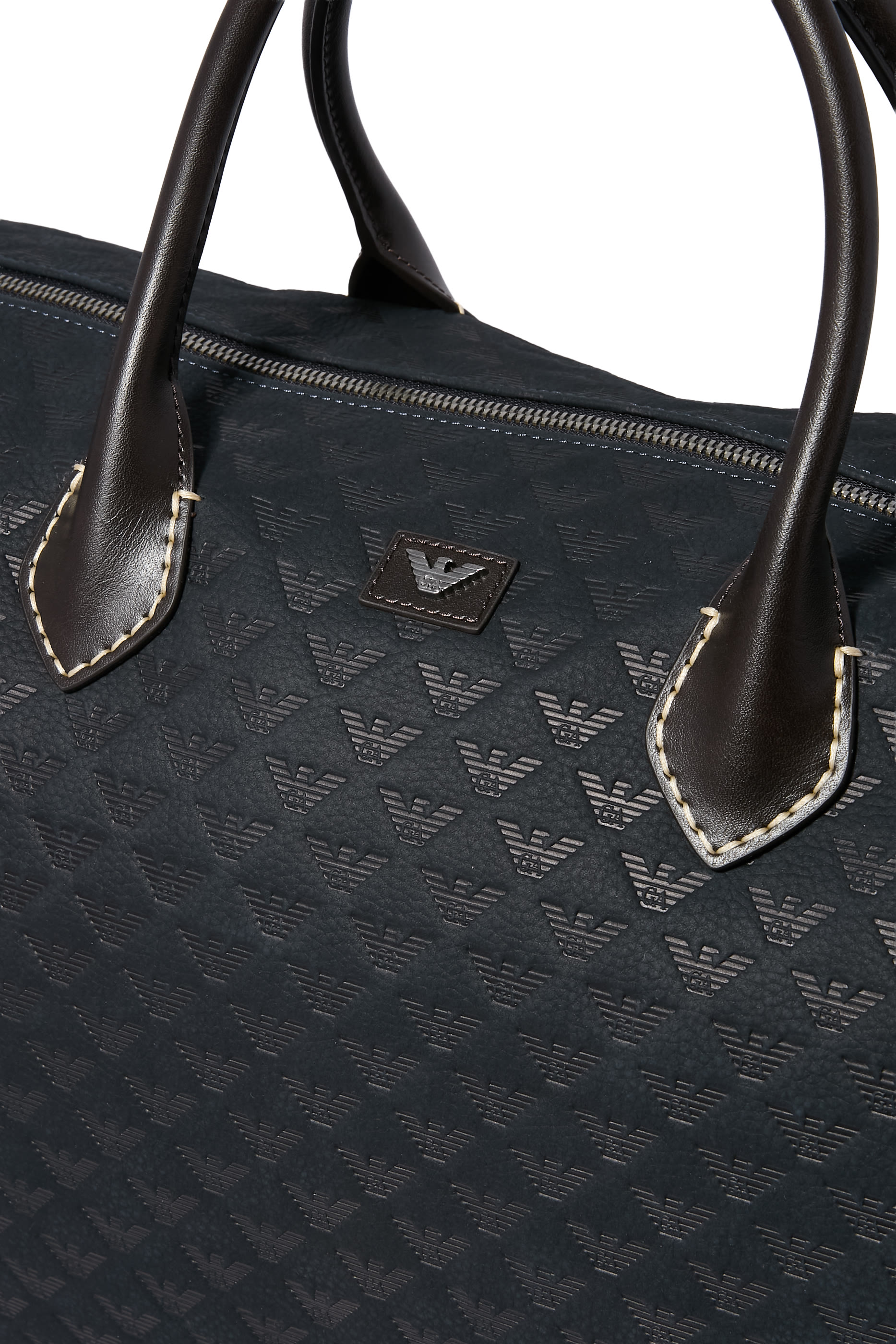 Geometric Pattern Duffle Bag