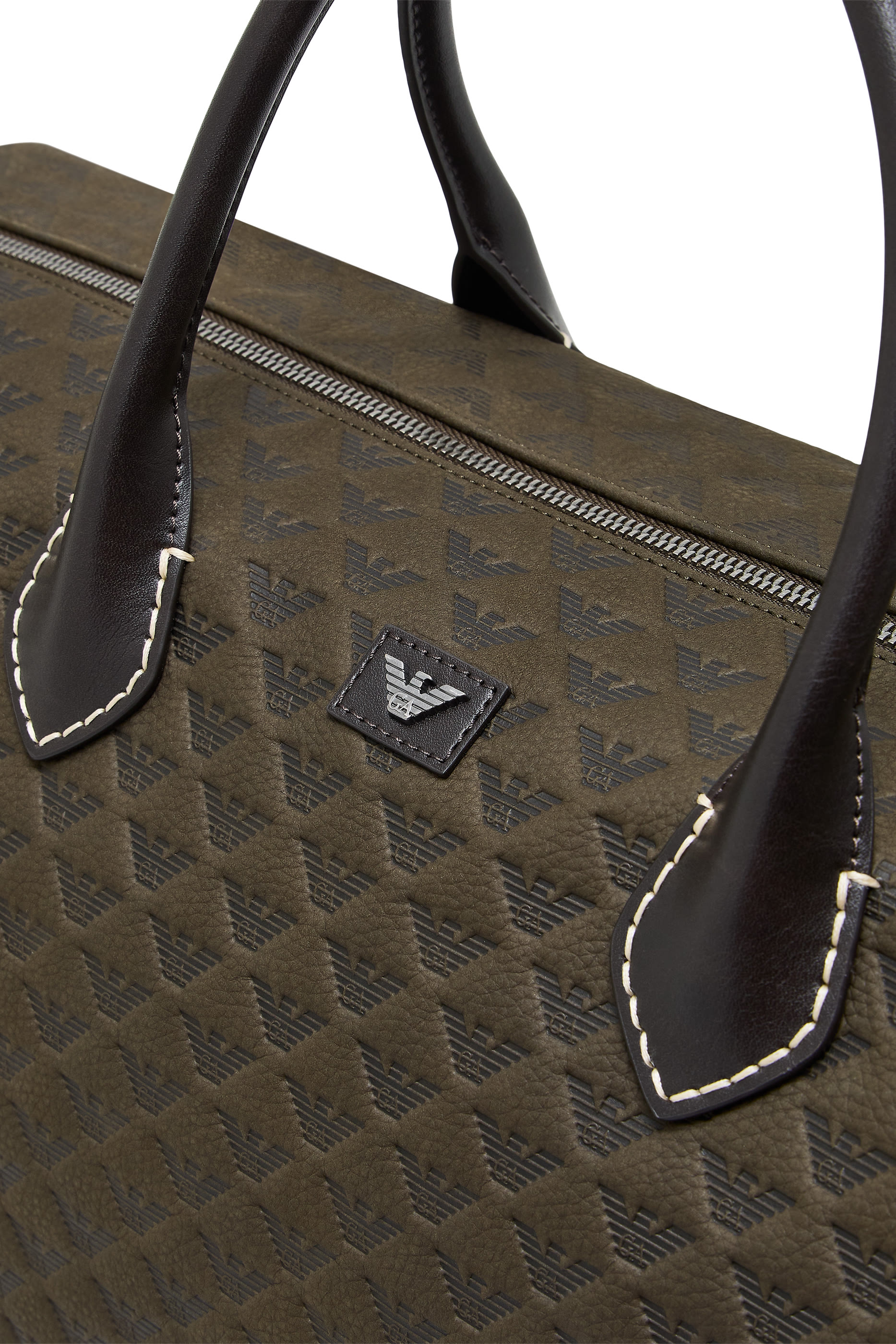 Geometric Pattern Duffle Bag