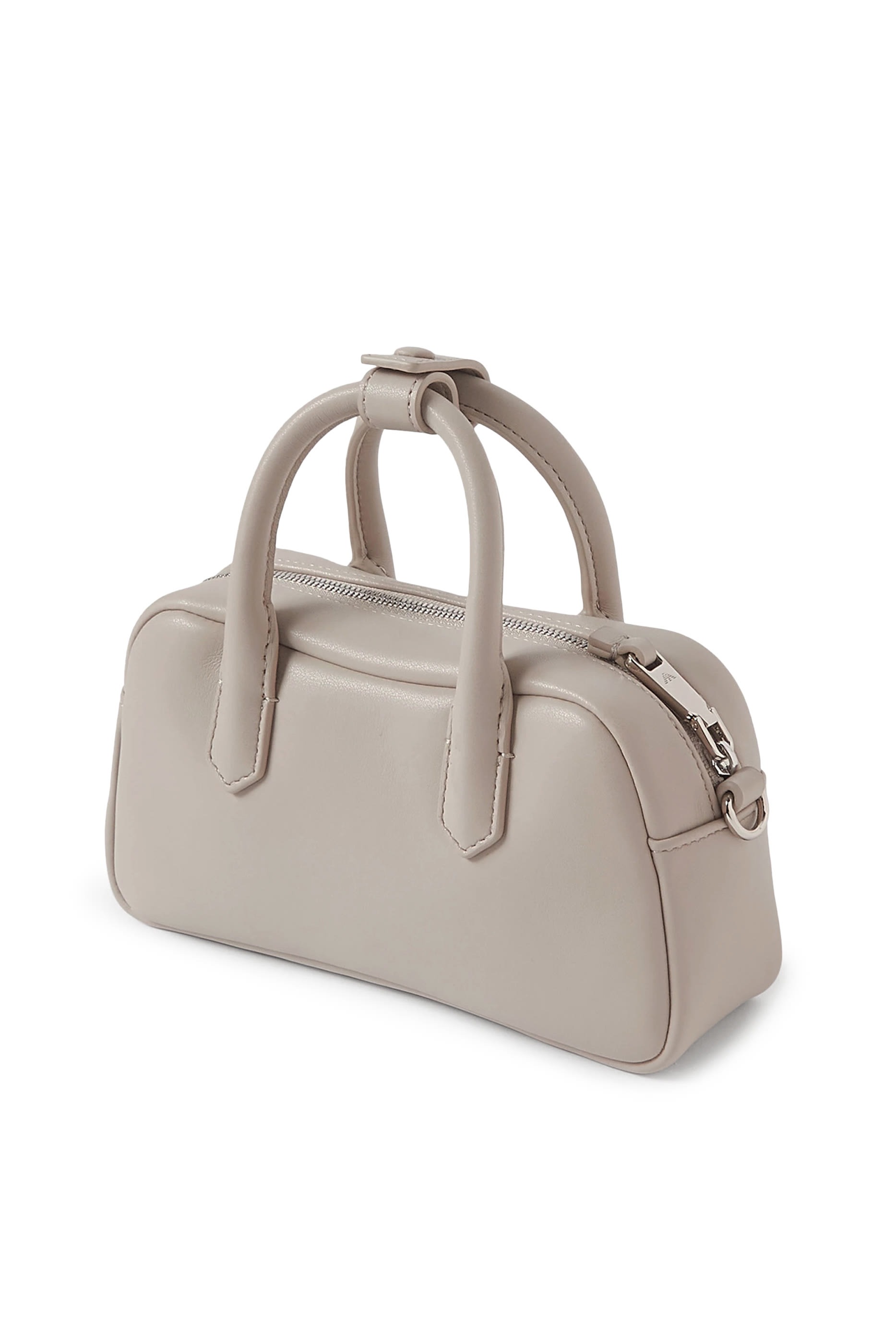 XS Logo Leather Tote Bag