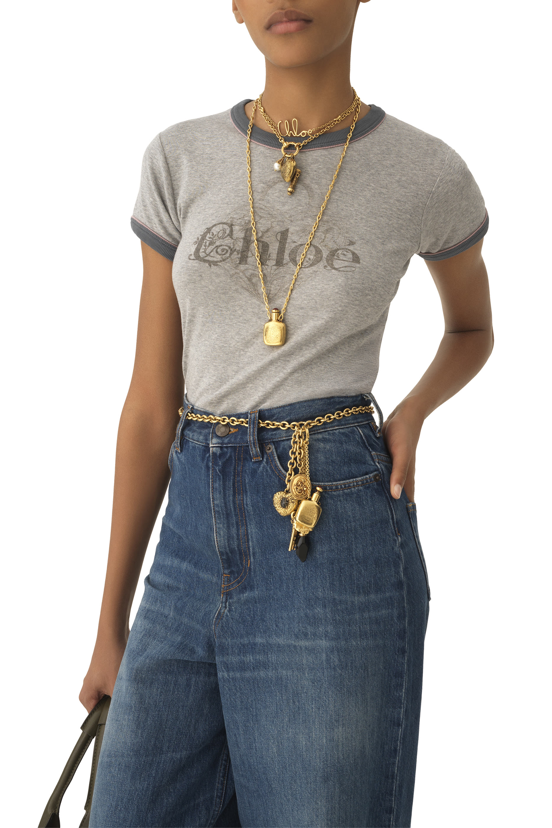 Baby Fit Logo Cotton Jersey T-Shirt