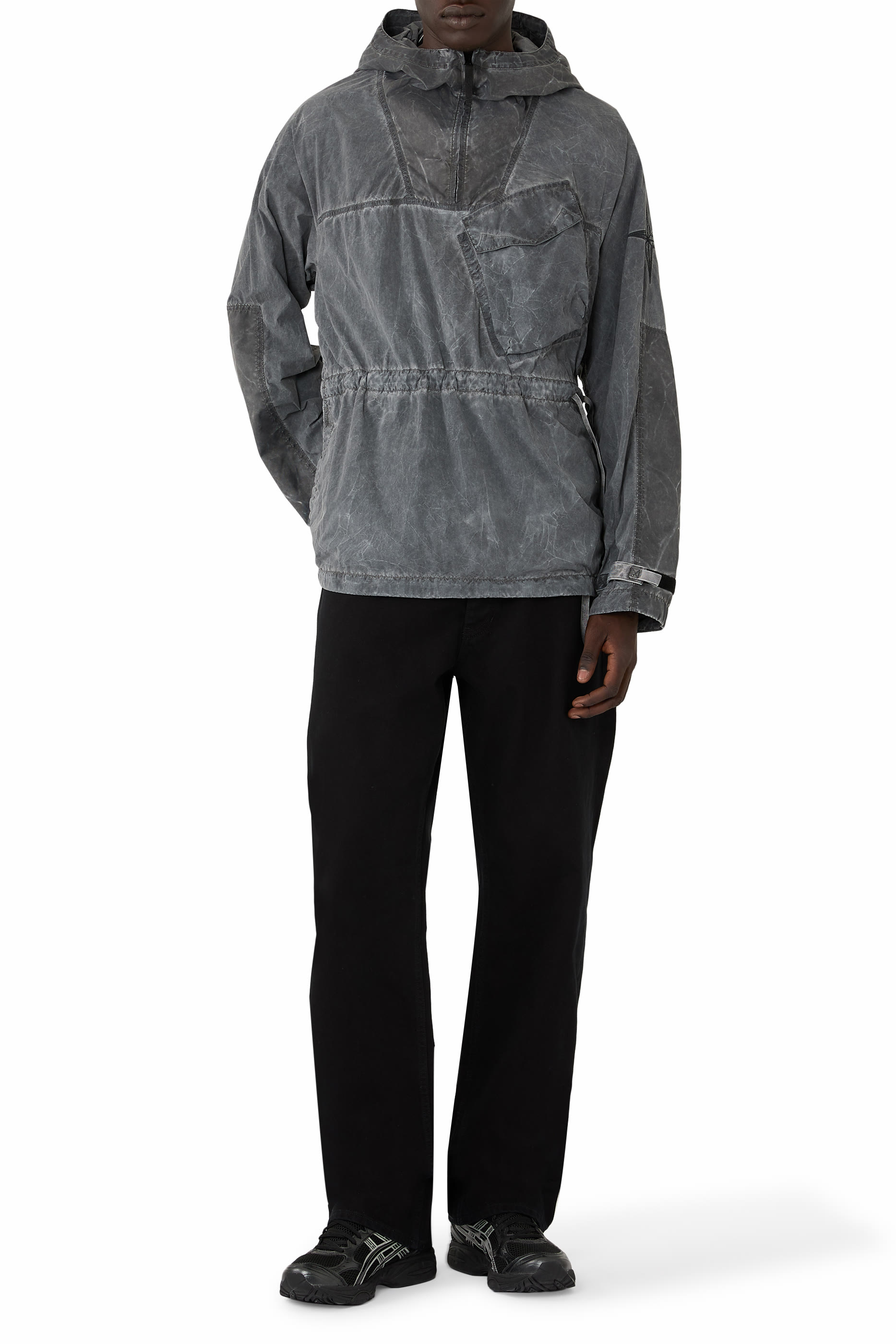 Anorak with Anti-Drop Finish