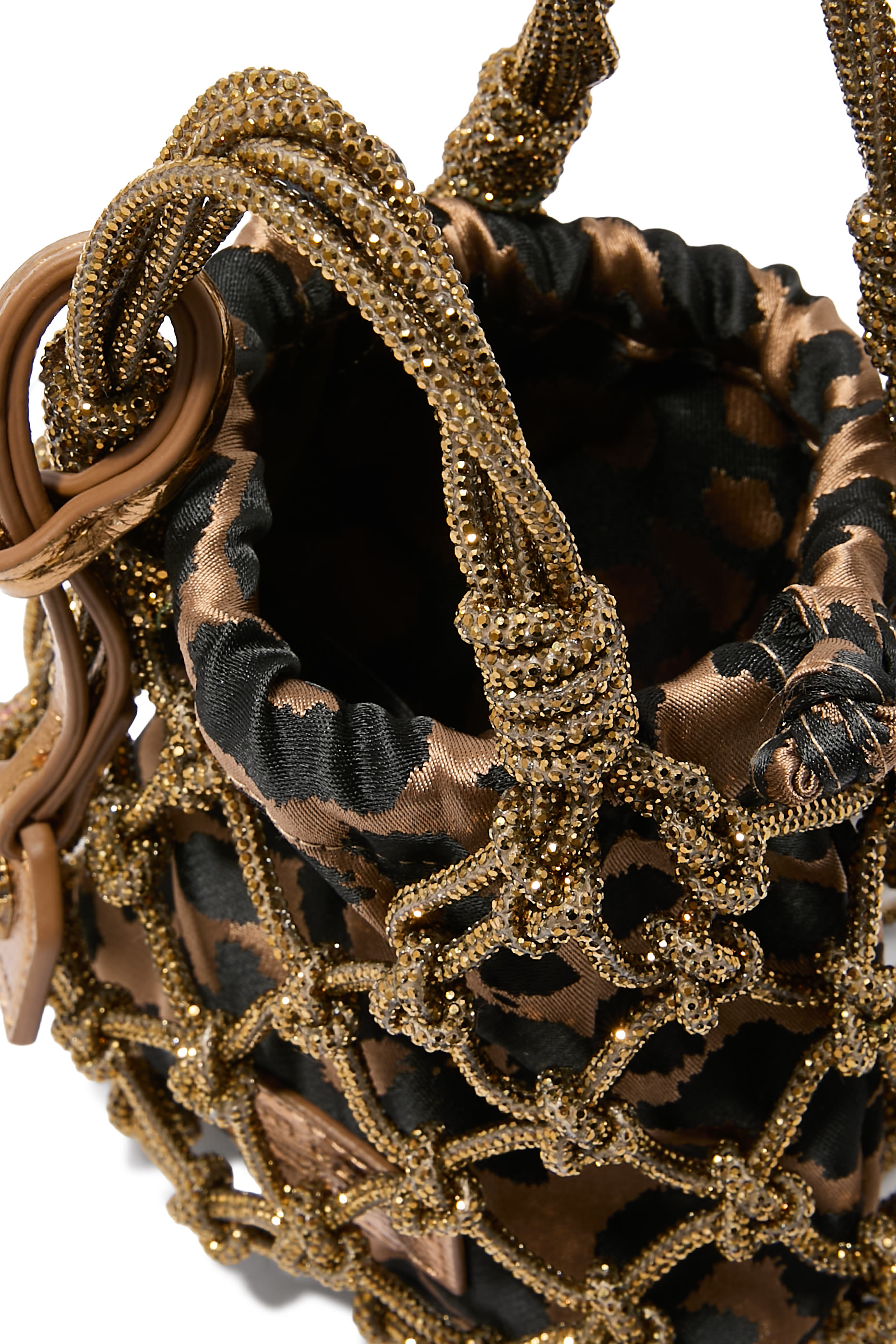  Mini Macram&eacute; Crystal Bag