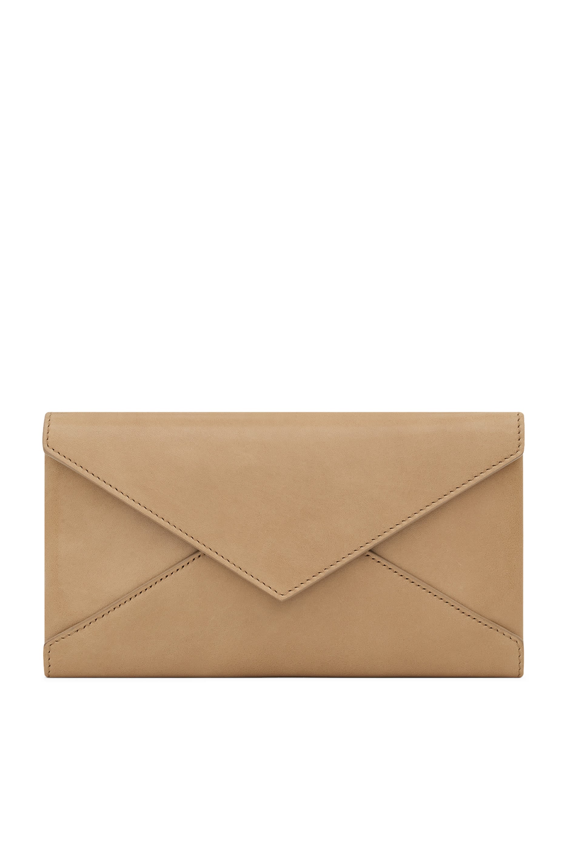 Letter Large Wallet in Leather