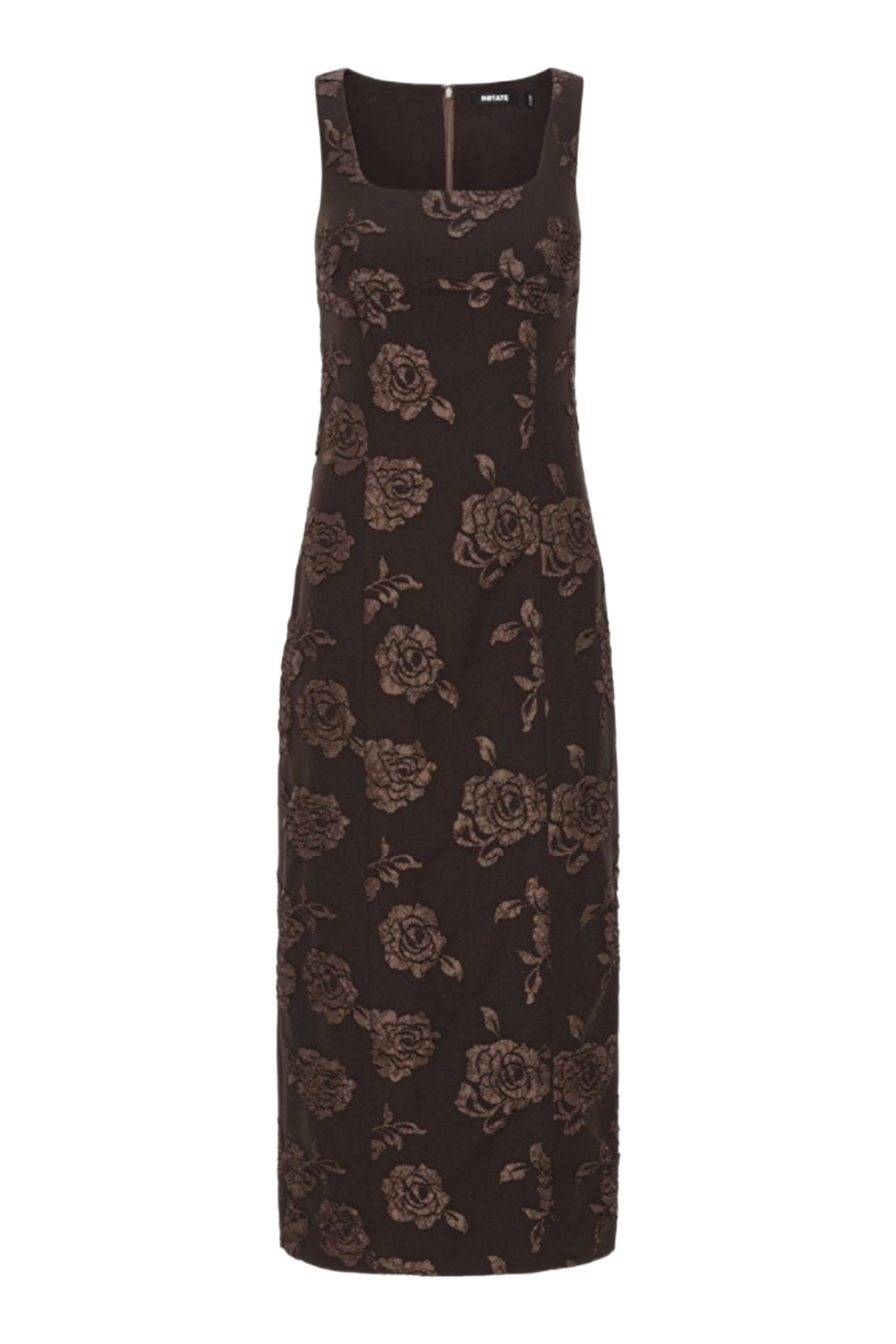 Jacquard Sleeveless Dress