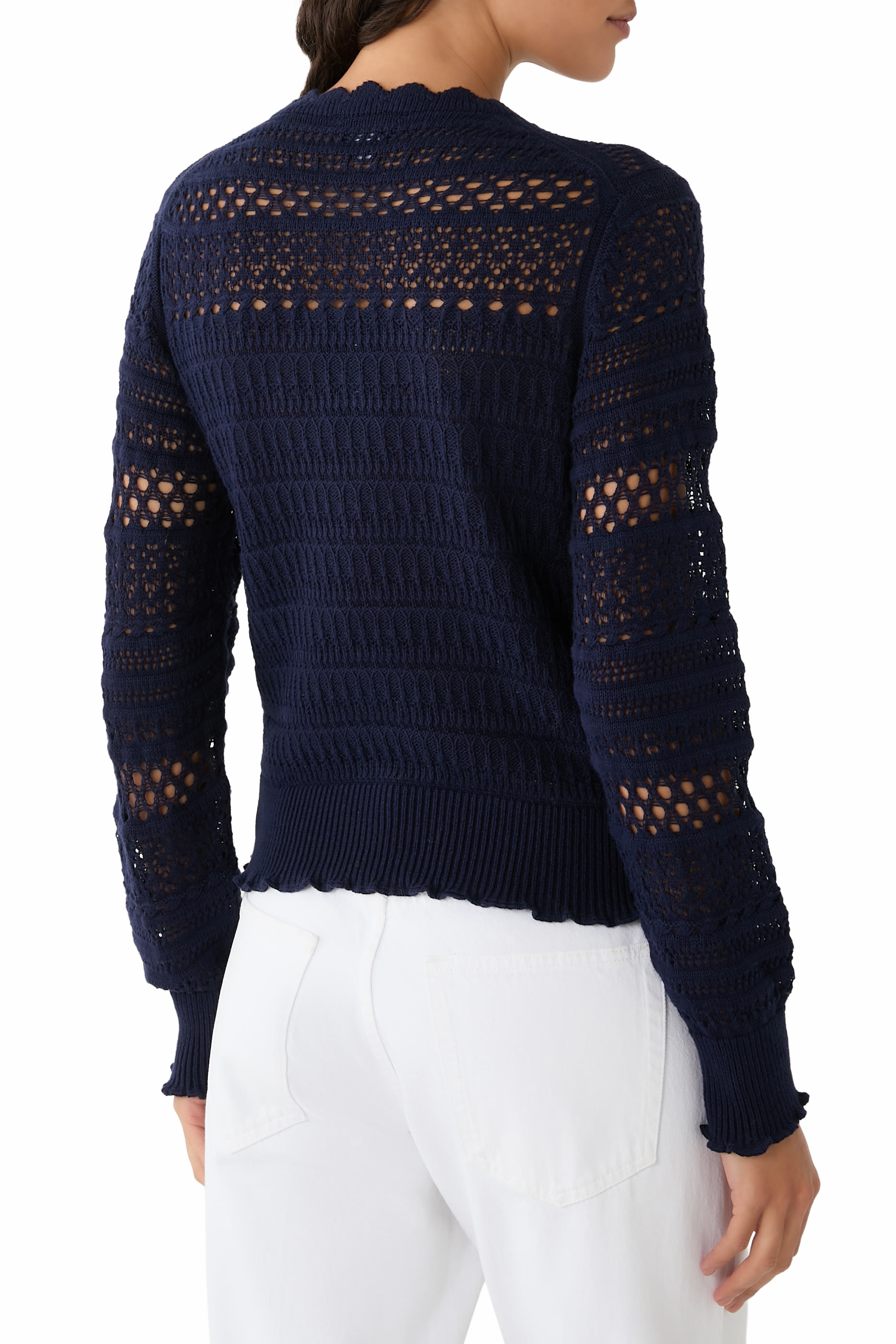 Scallop Lace Sweater 
