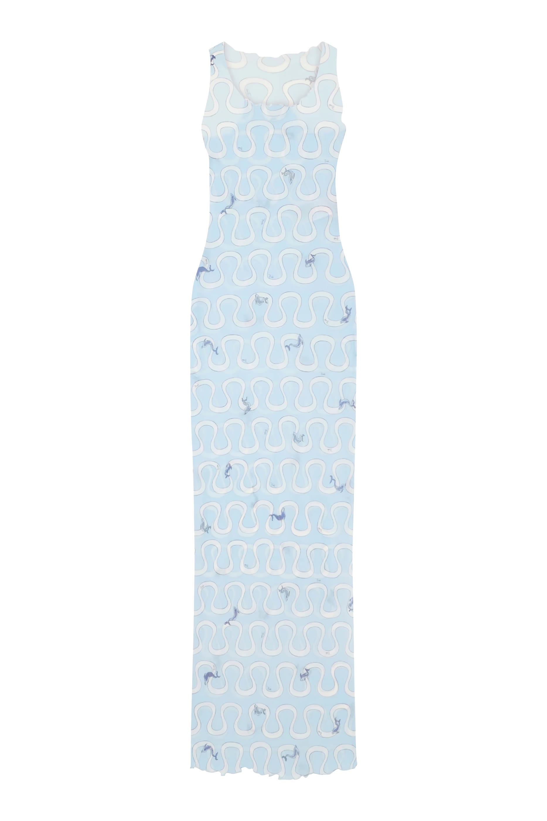 Onda Sheer Tulle Dress