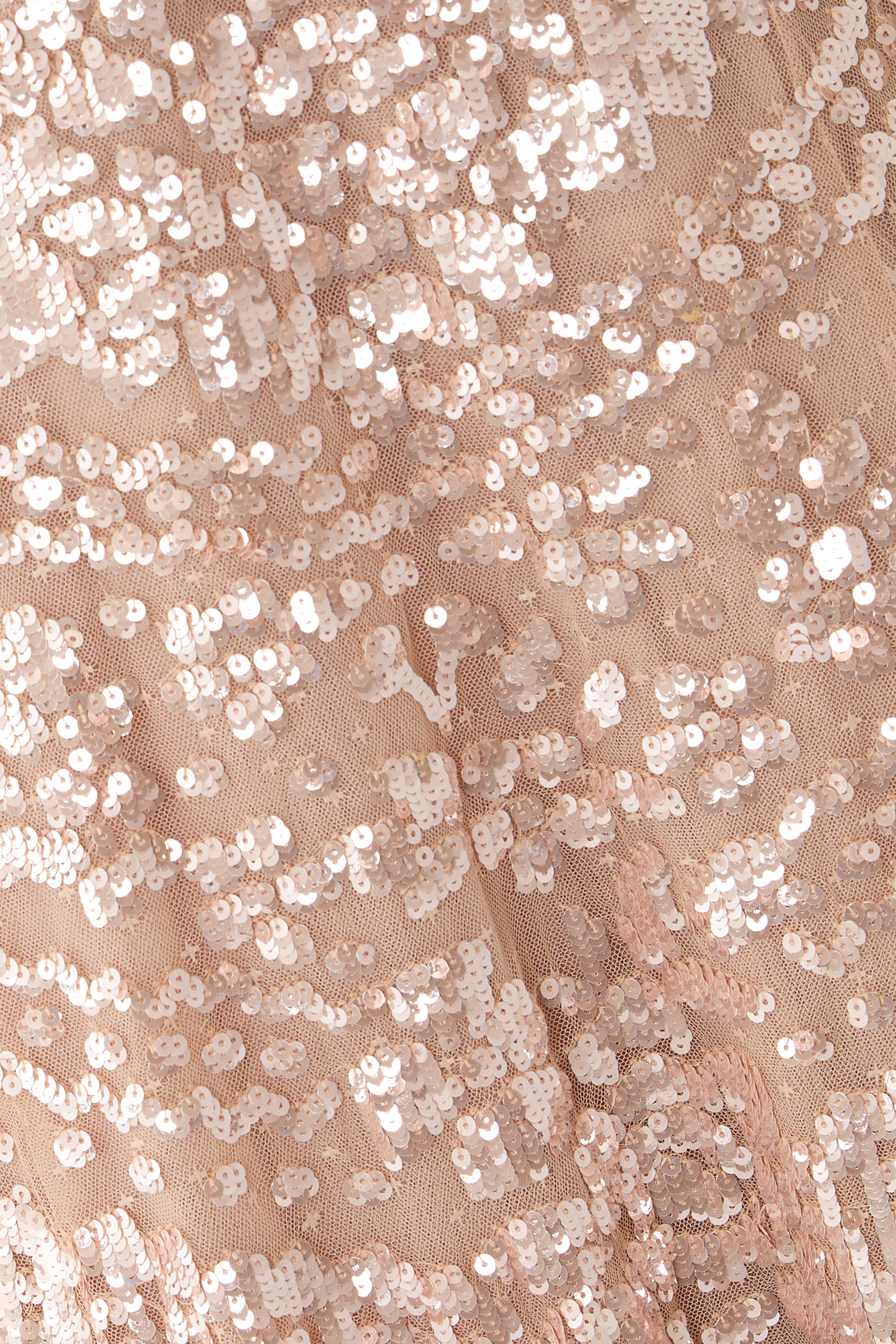 Anais Sequin Short Sleeve Gown