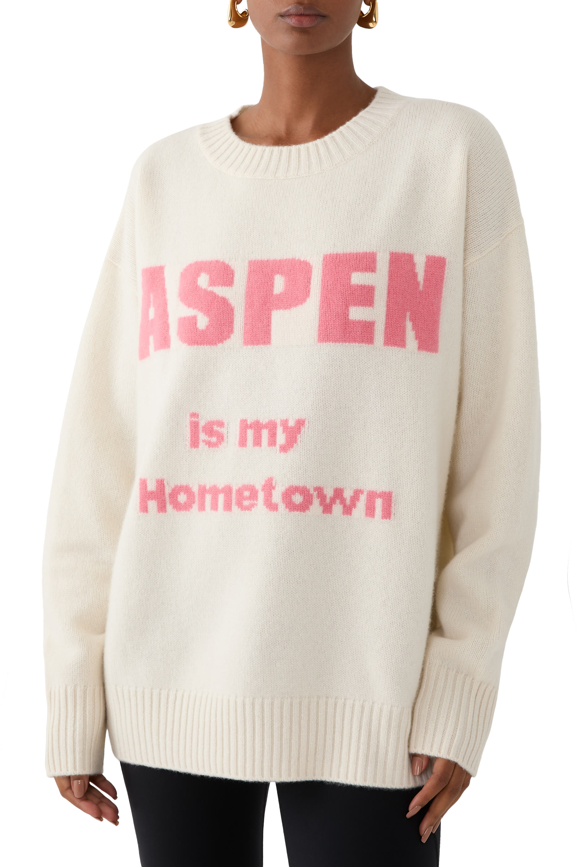  Aspen is My Hometown Knitted Sweater