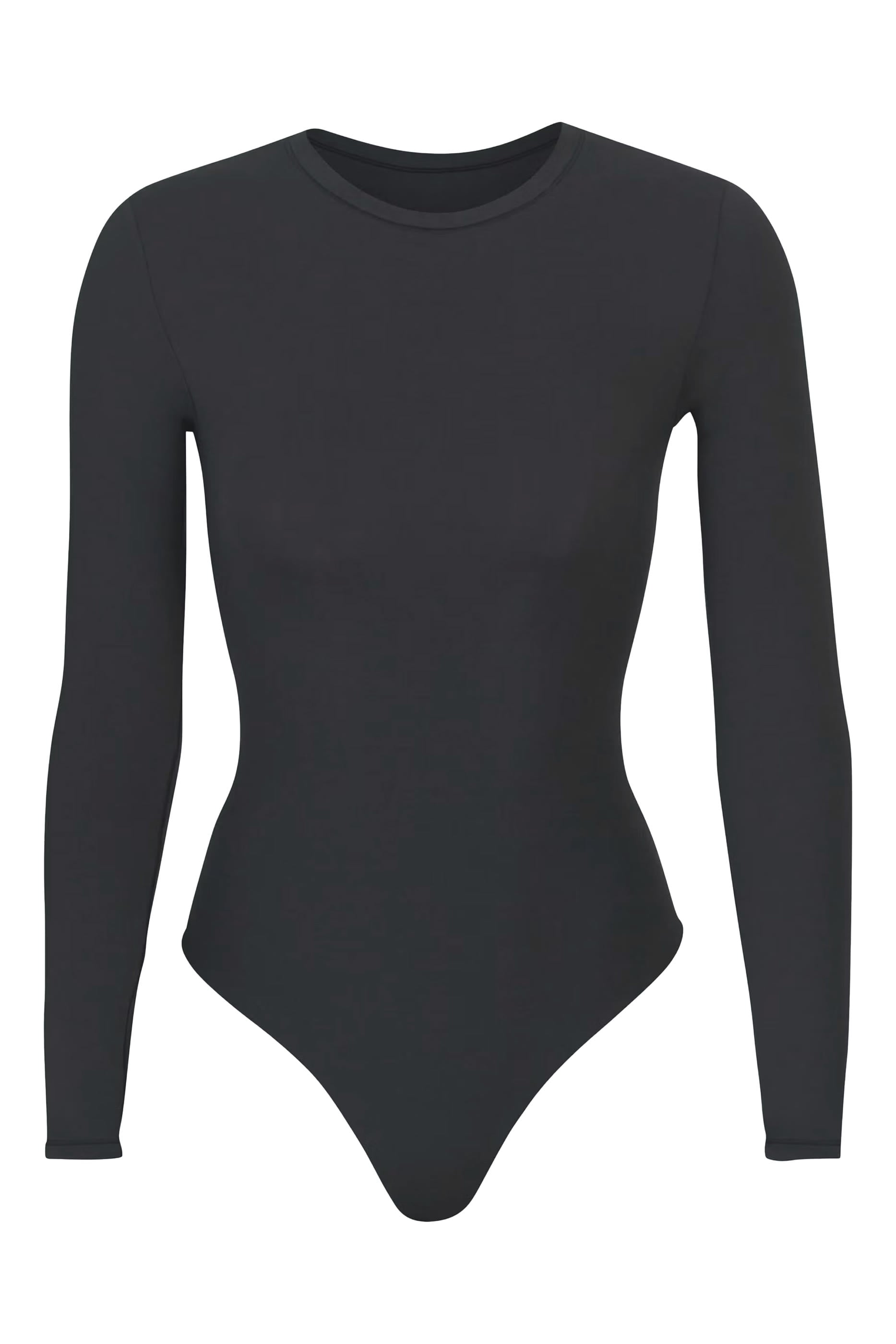  Long Sleeve Crew Neck Bodysuit