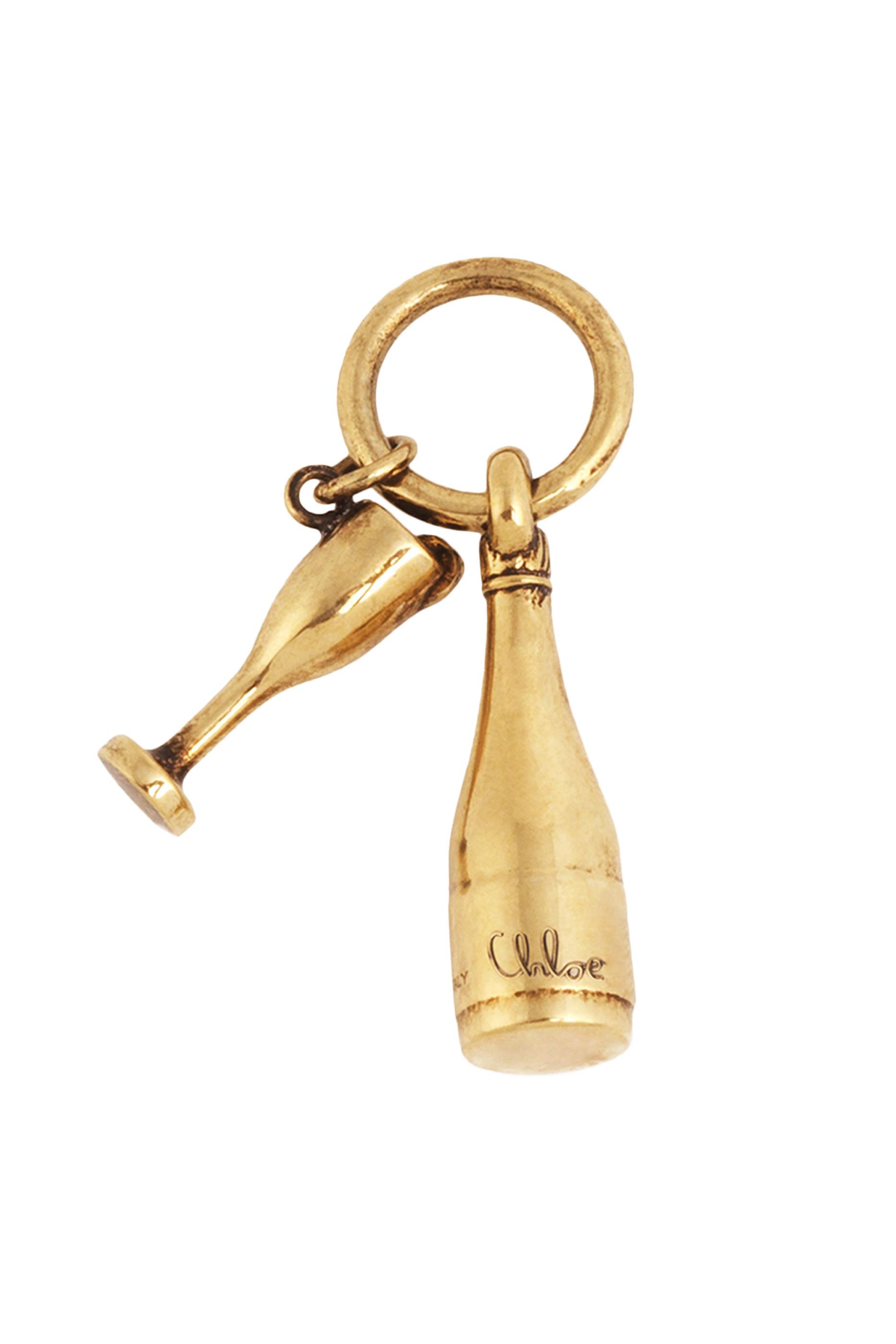 Bottle & Glass Charm 