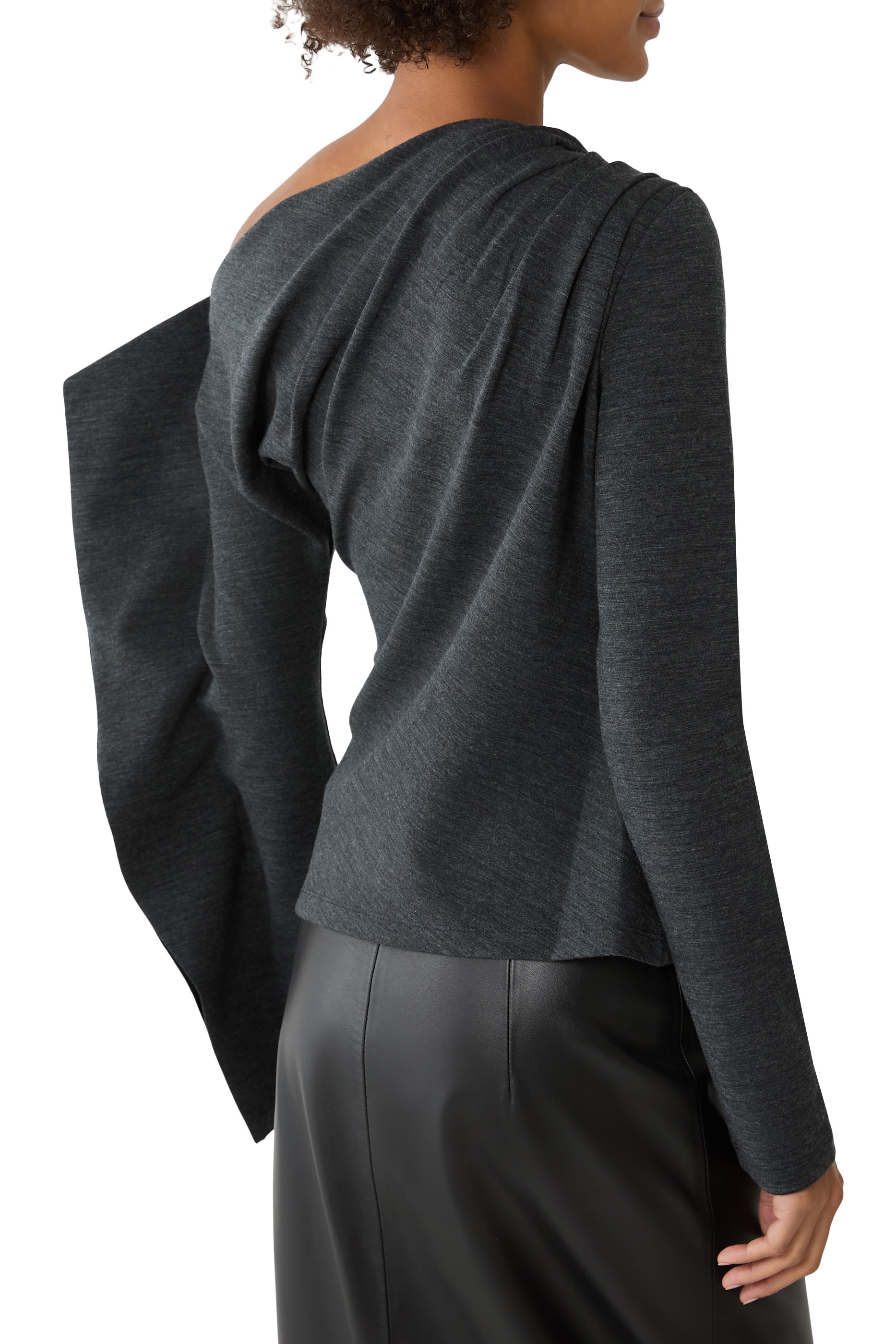 Asymmetric Drape Top 