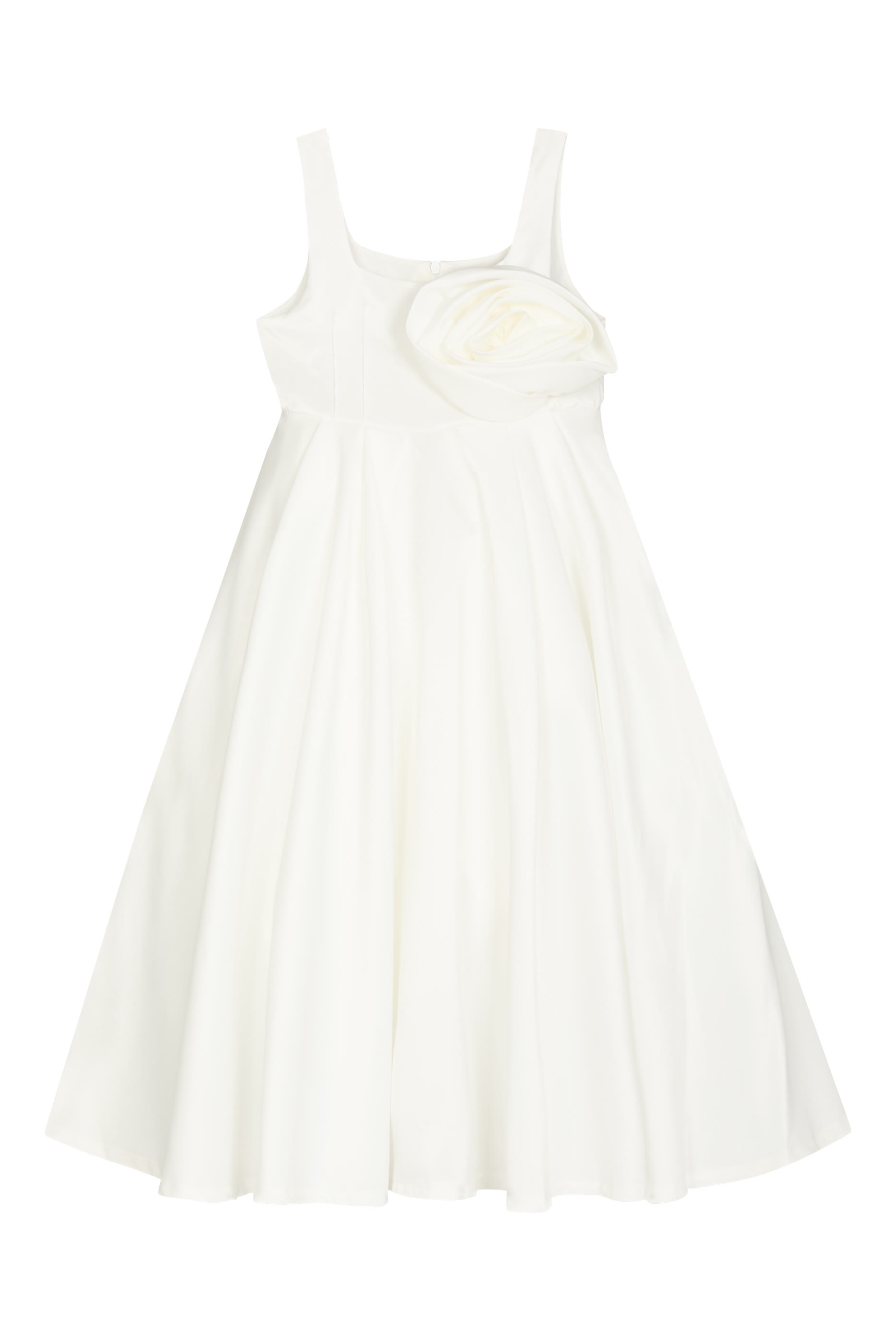 Kids 3D Flower Appliqué Dress