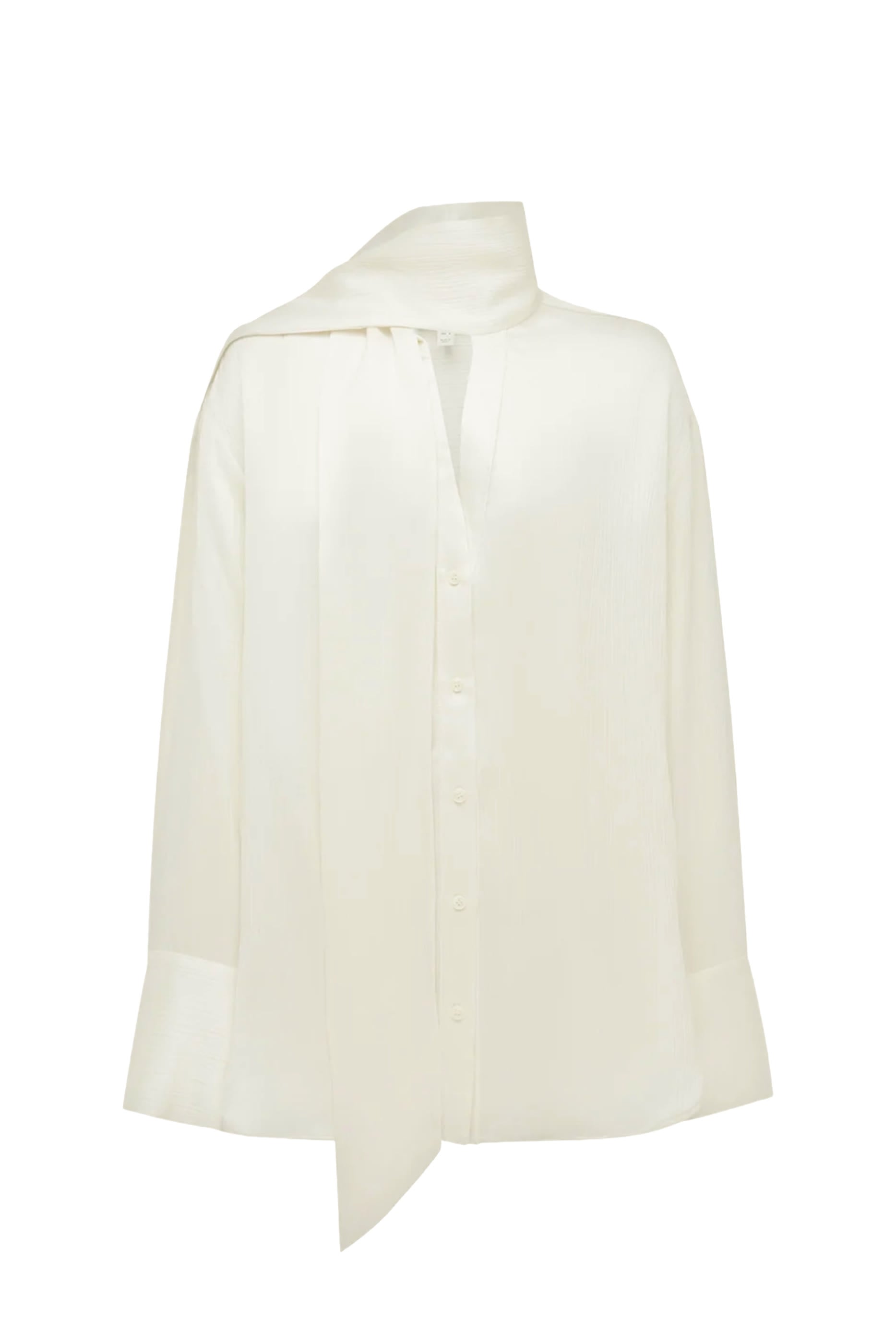 Huxley Textured Scarf Shirt