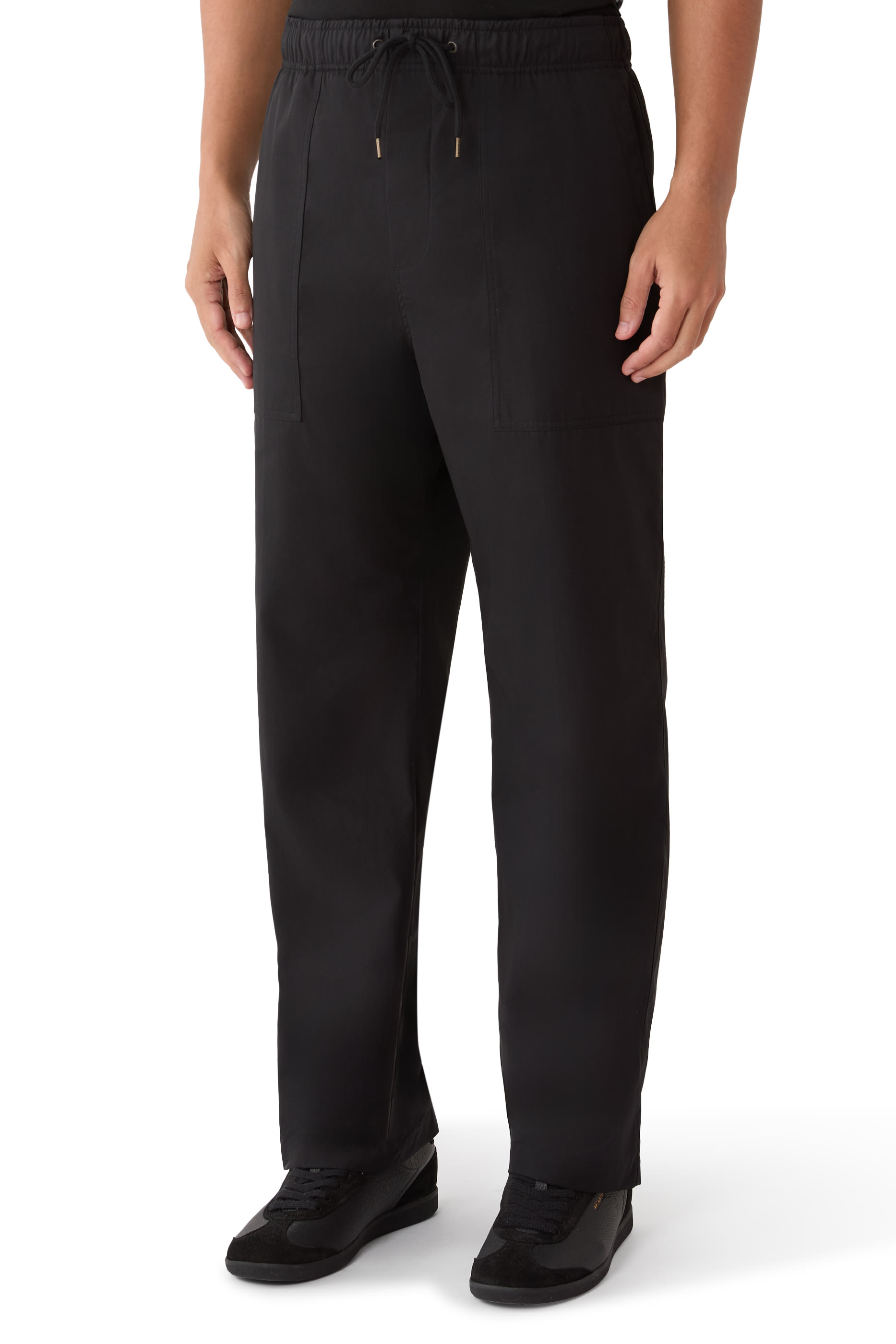  Fine Cotton Twill Patch Pocket Pants