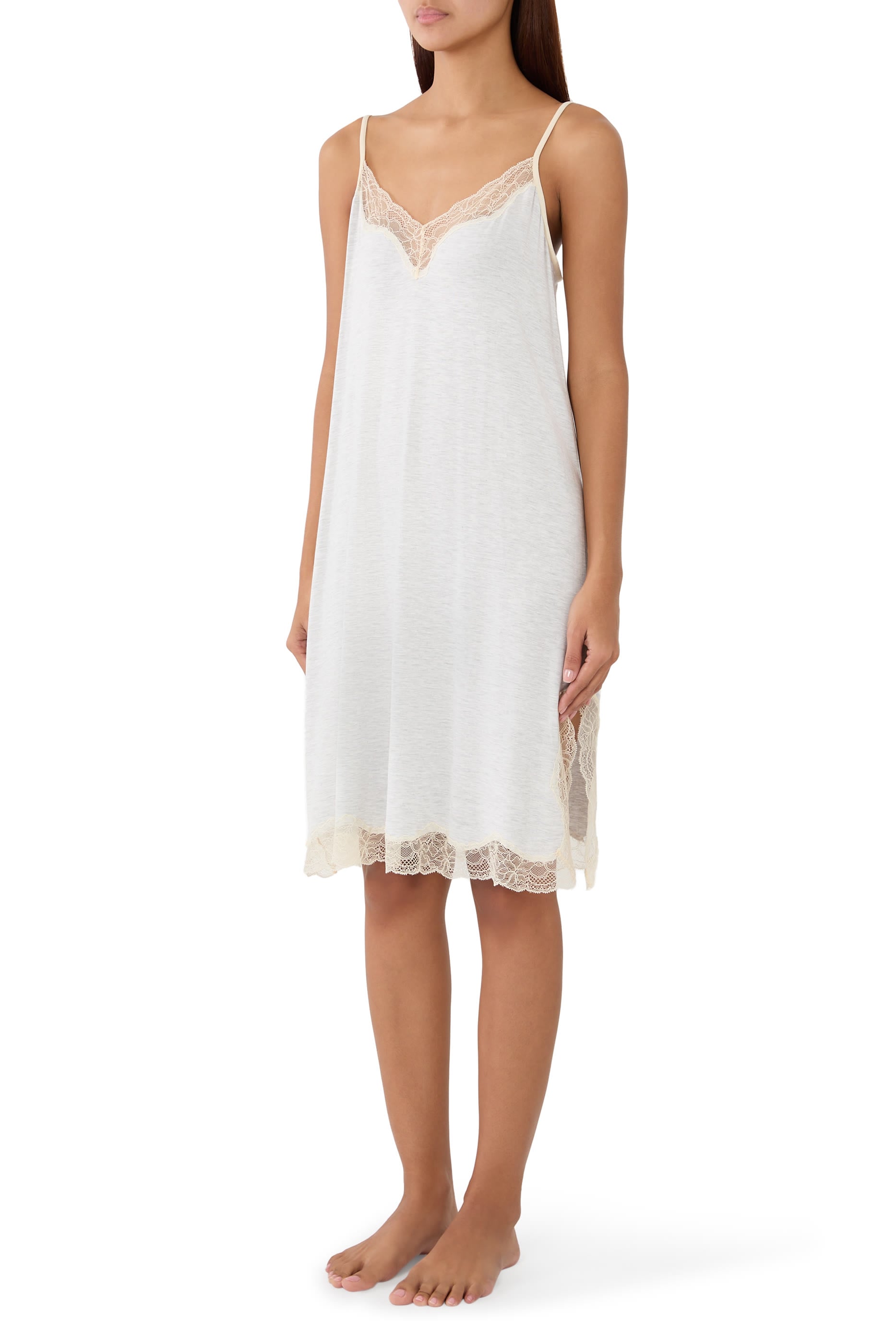 Jersey Lace Cami Nightie