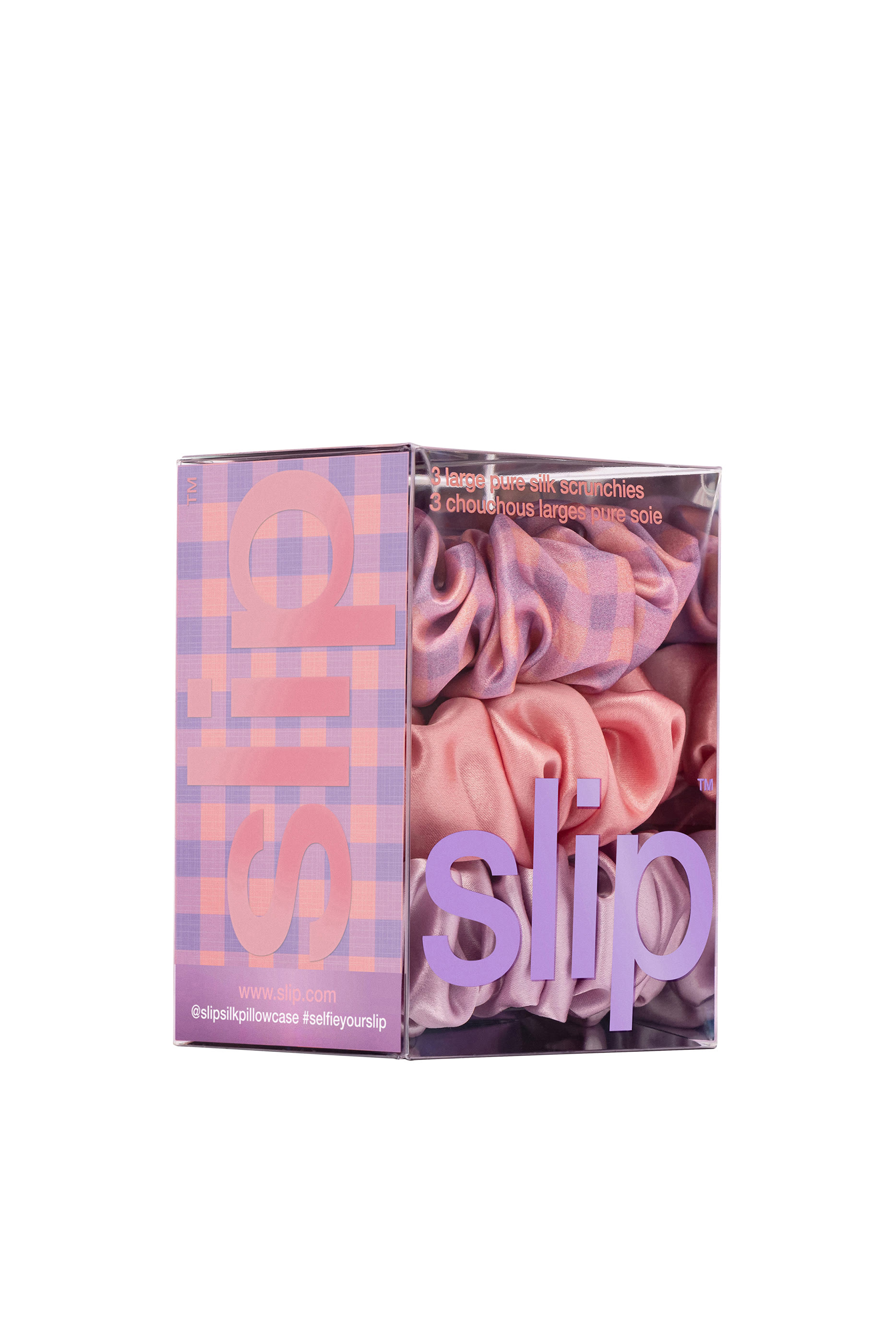 Belleflower Large Scrunchies, Set of 3