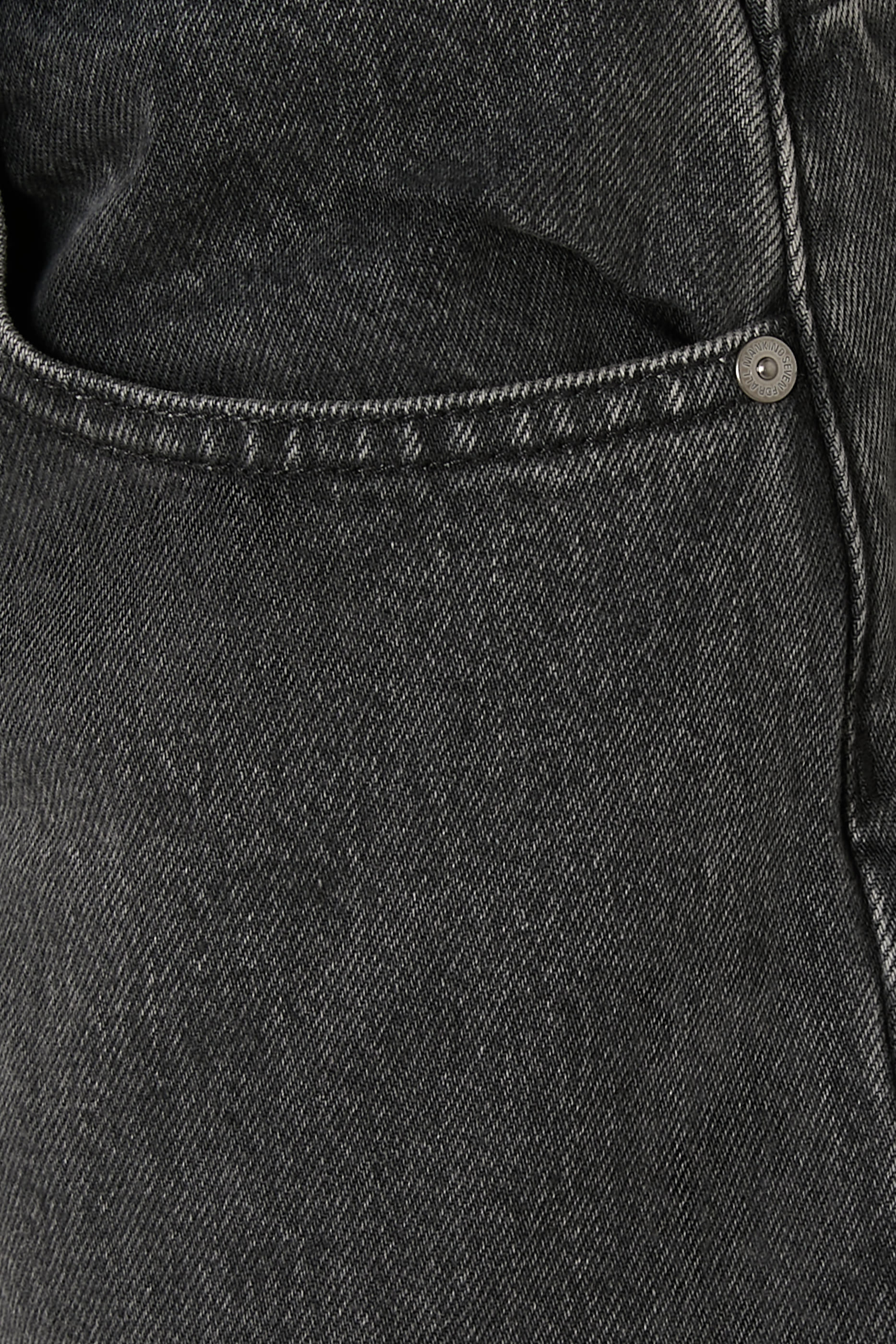 Wide Leg Denim Shorts