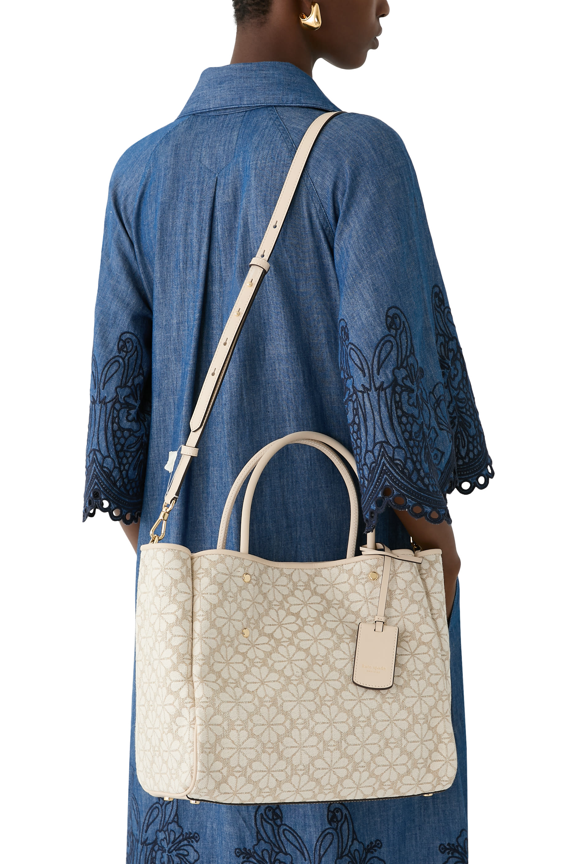 Spade Flower Medium Tote Bag