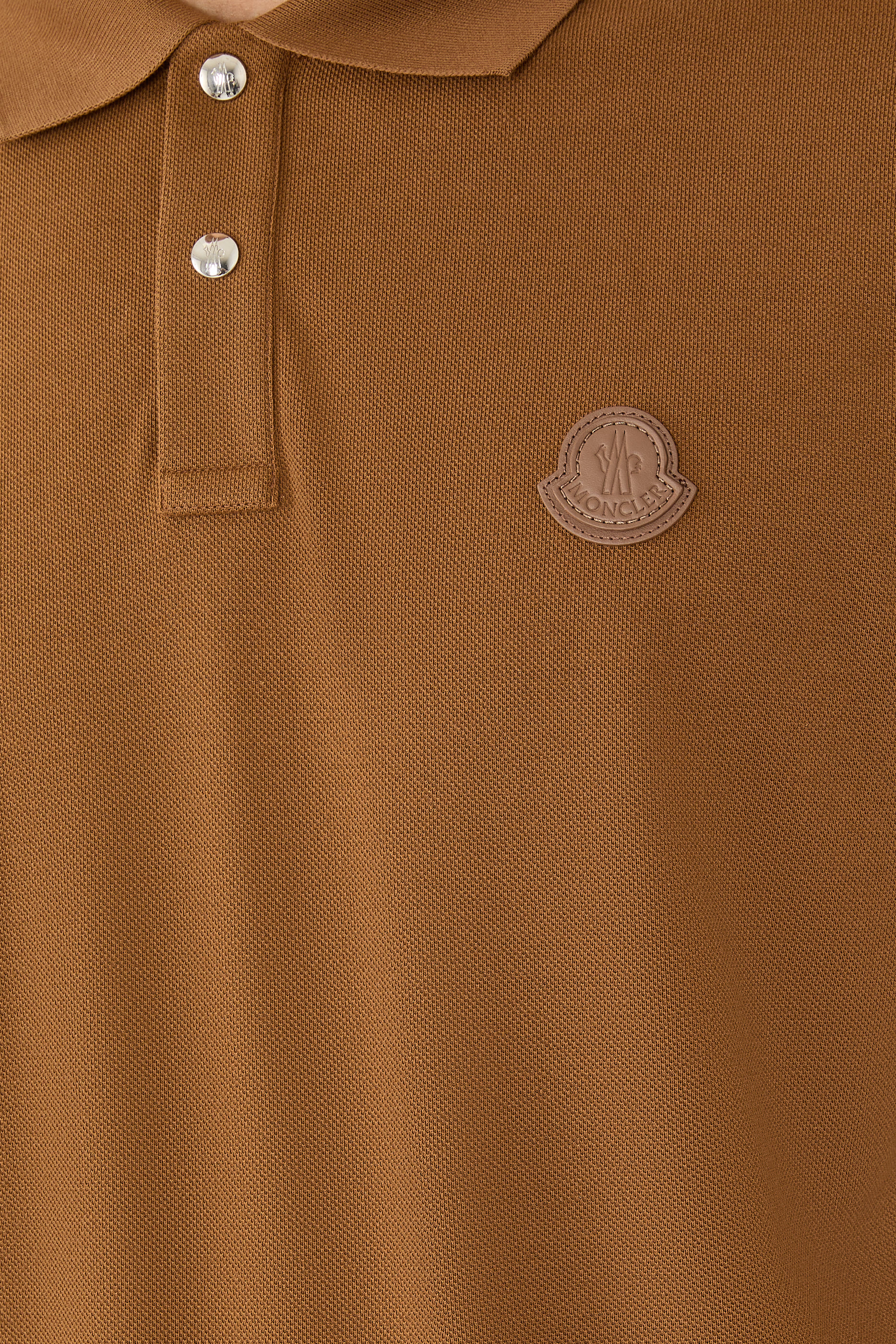 Logo Patch Polo Shirt