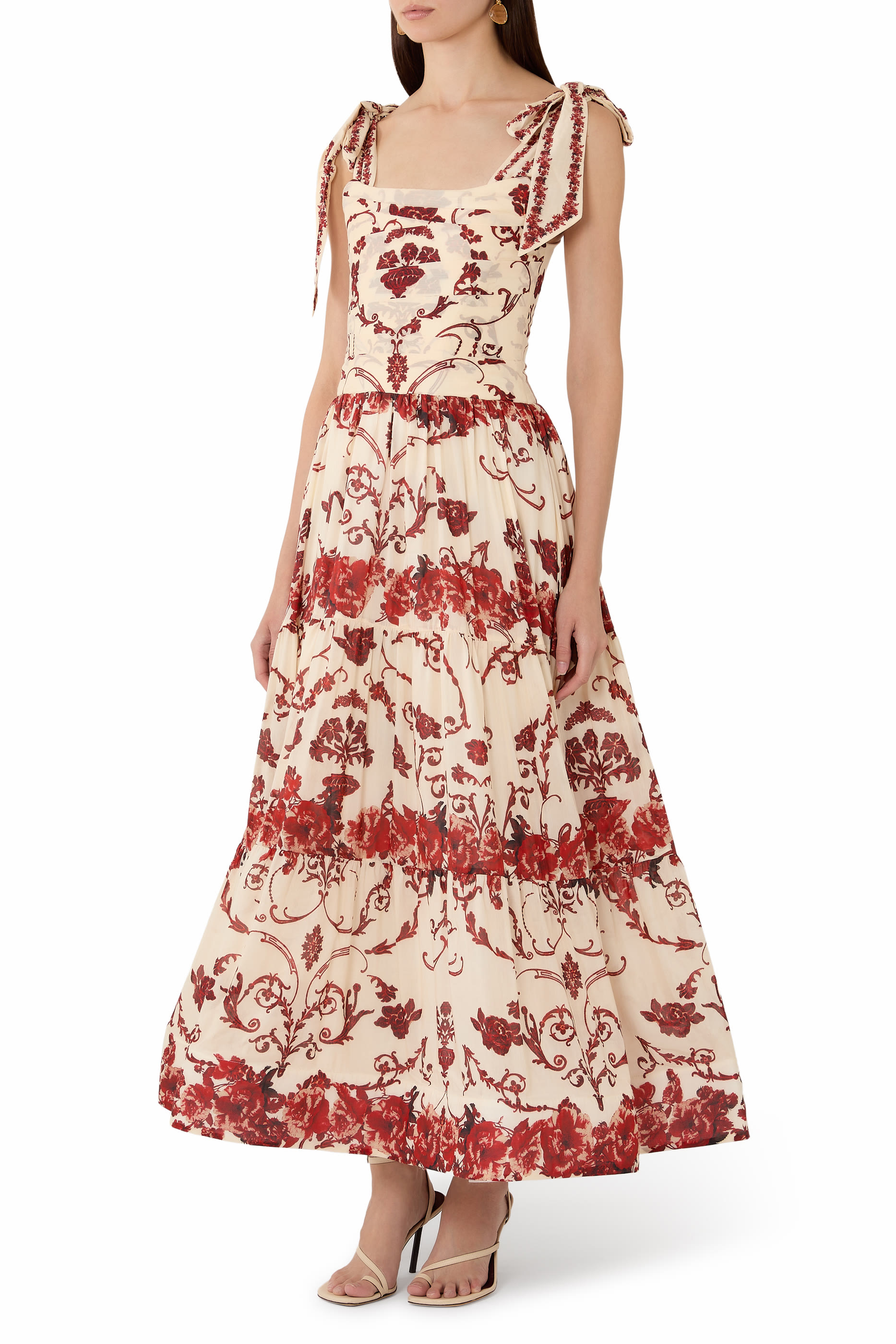 Haven Flared Maxi Dress 