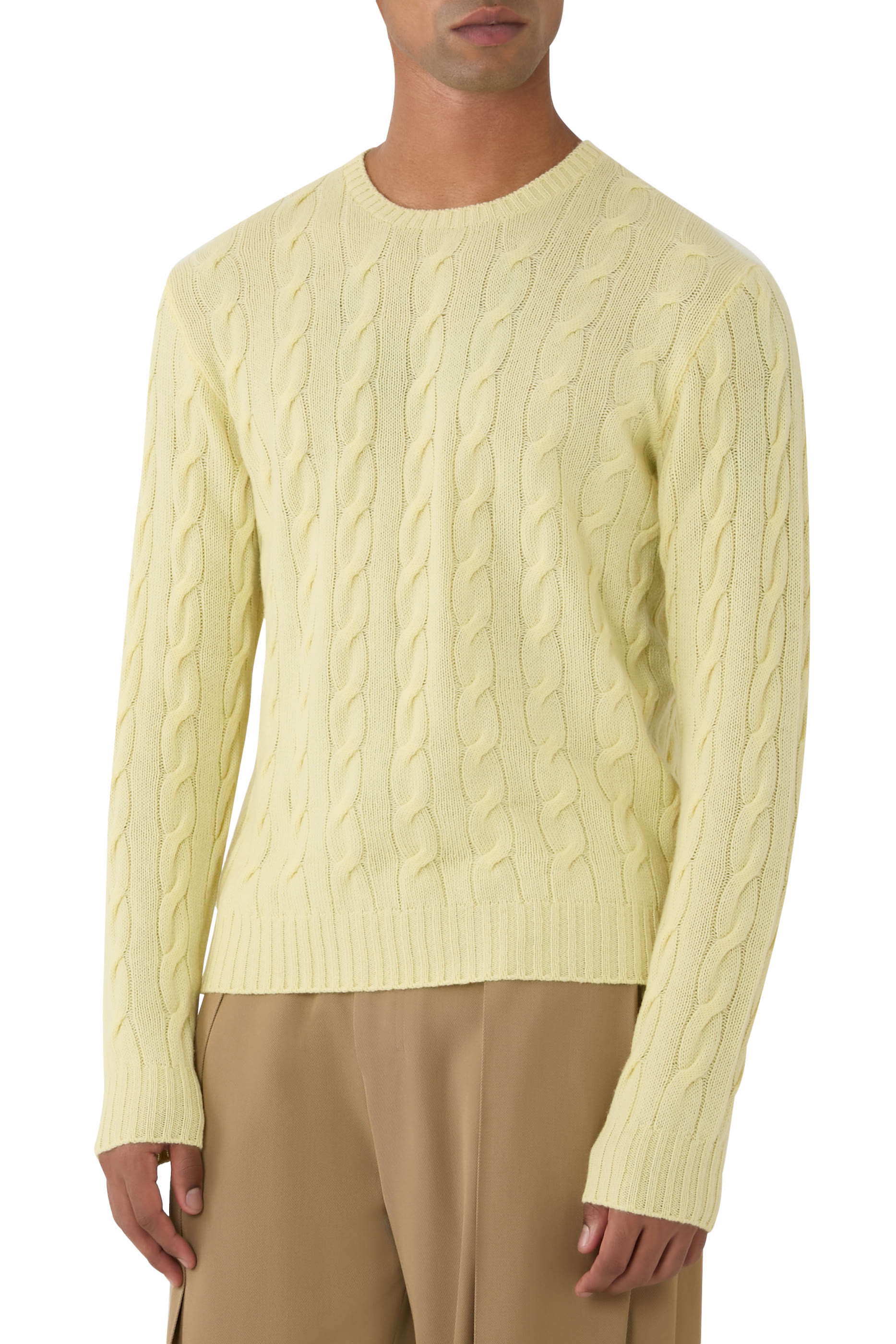 Cable-Knit Jumper