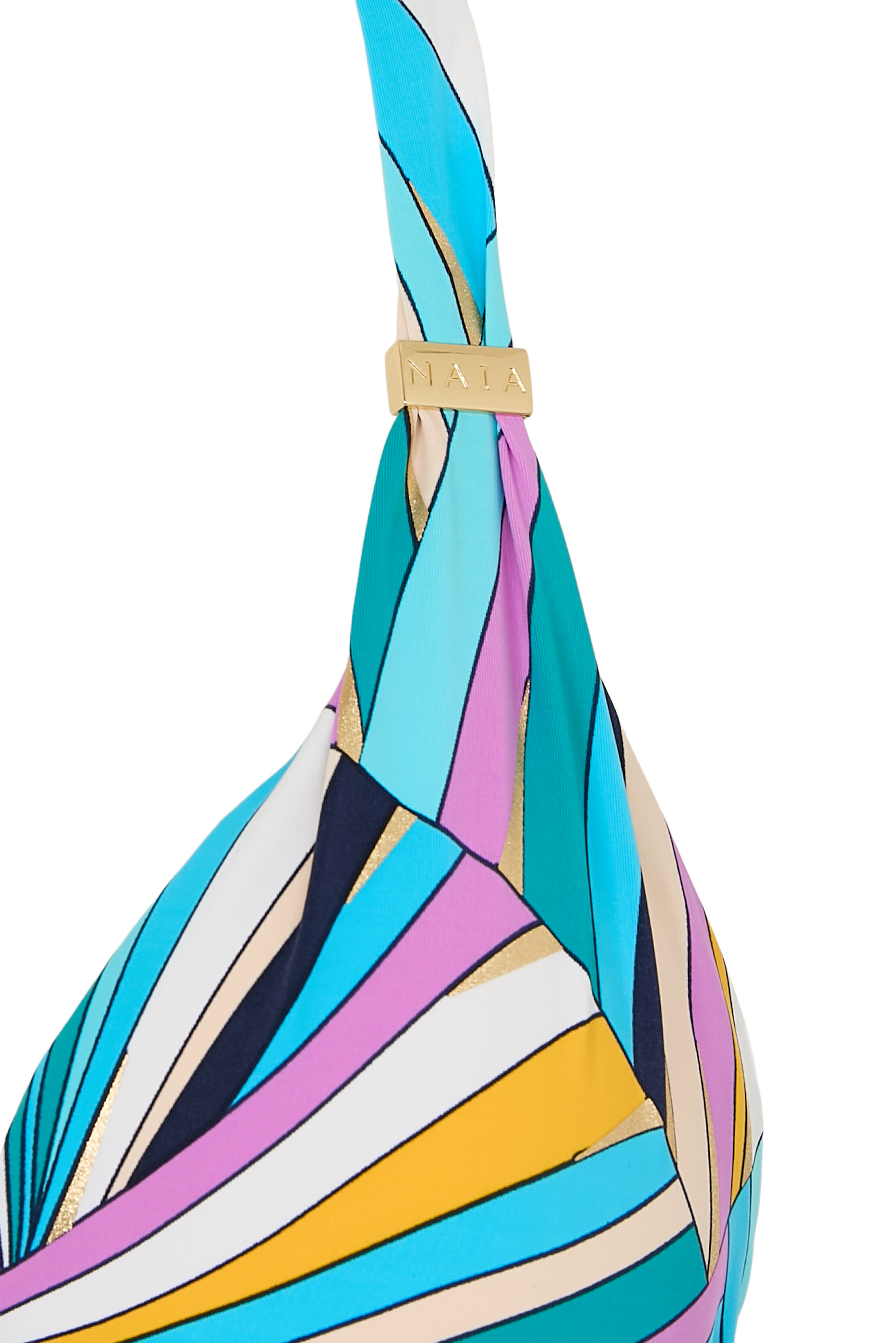 Maia Print Bikini Top