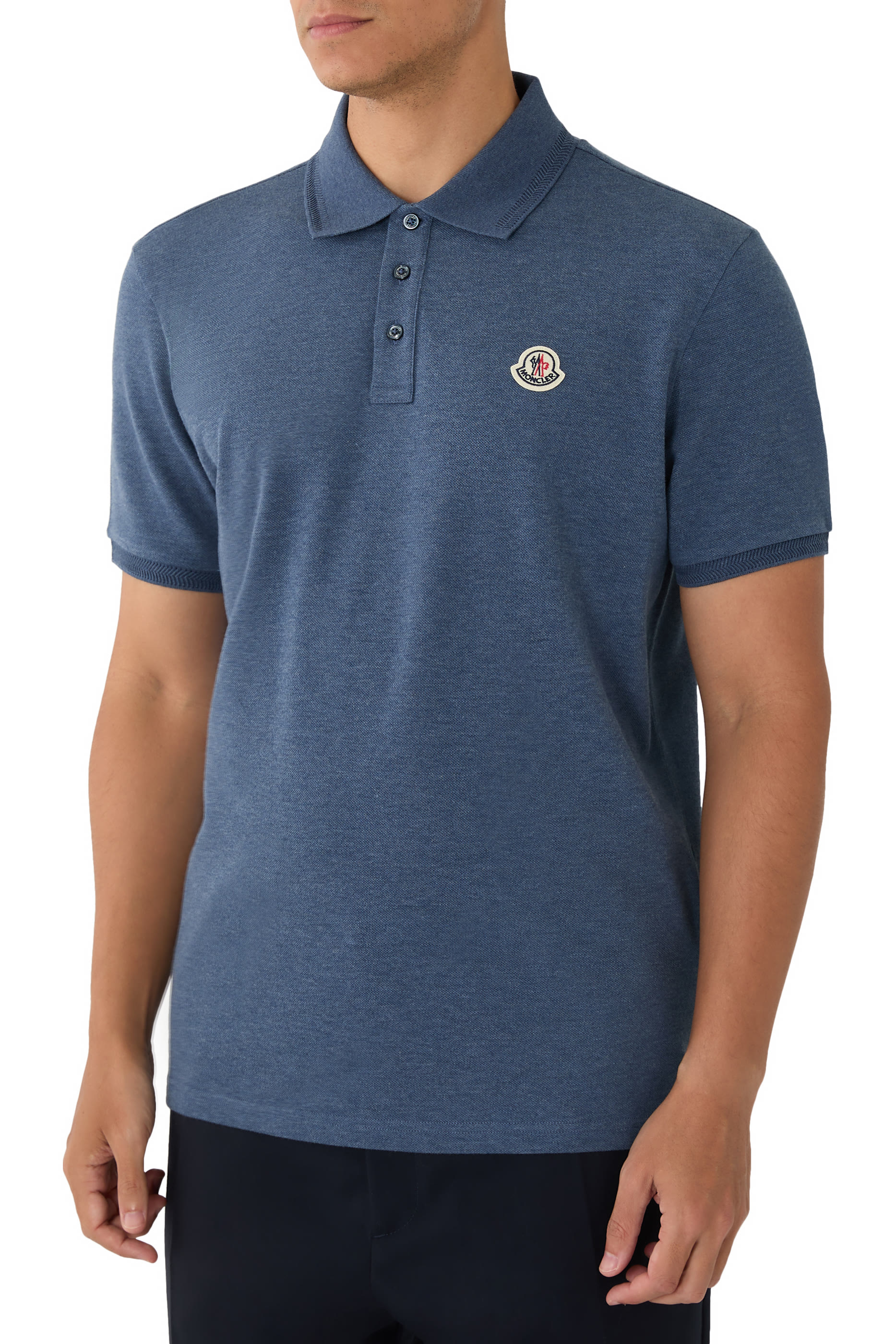 Logo Cotton Piquet Polo Shirt