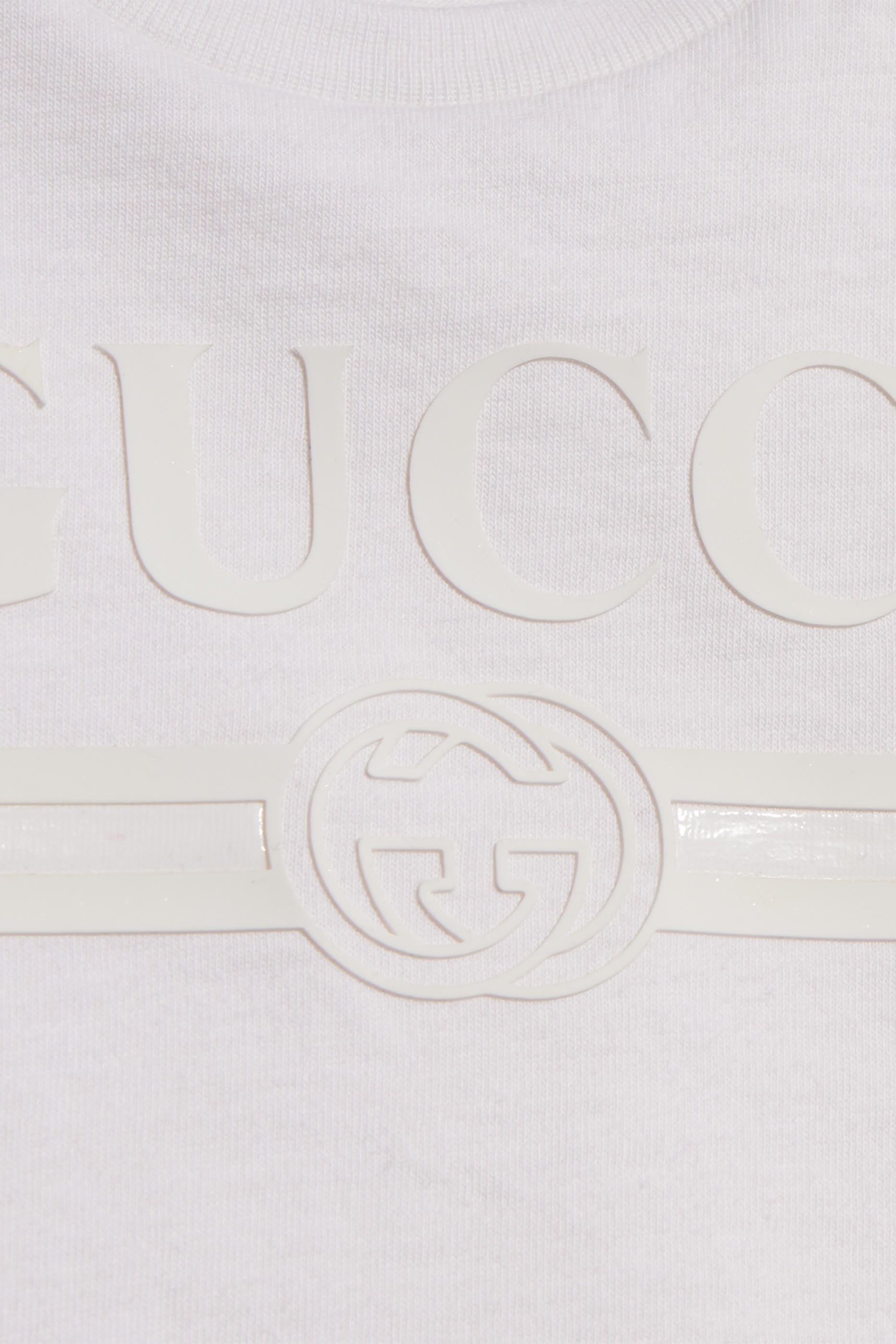 Kids Logo Cotton T-Shirt 