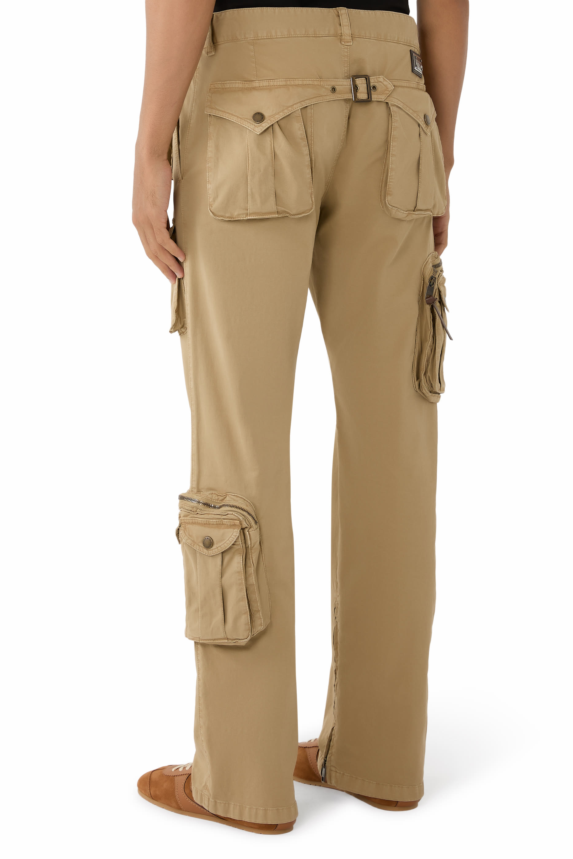 Logo Cargo Pants