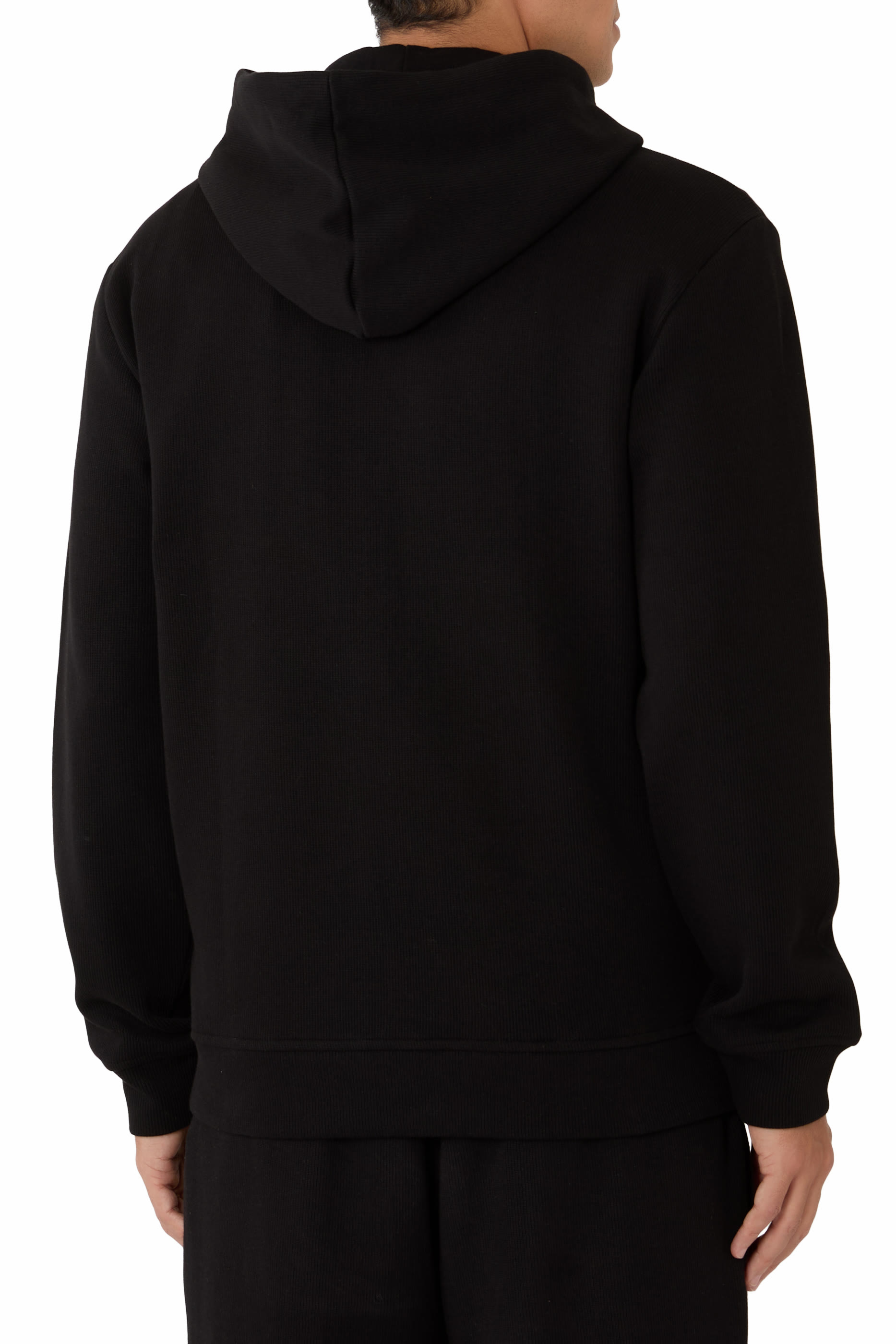 EA7 Logo Patch Hoodie 