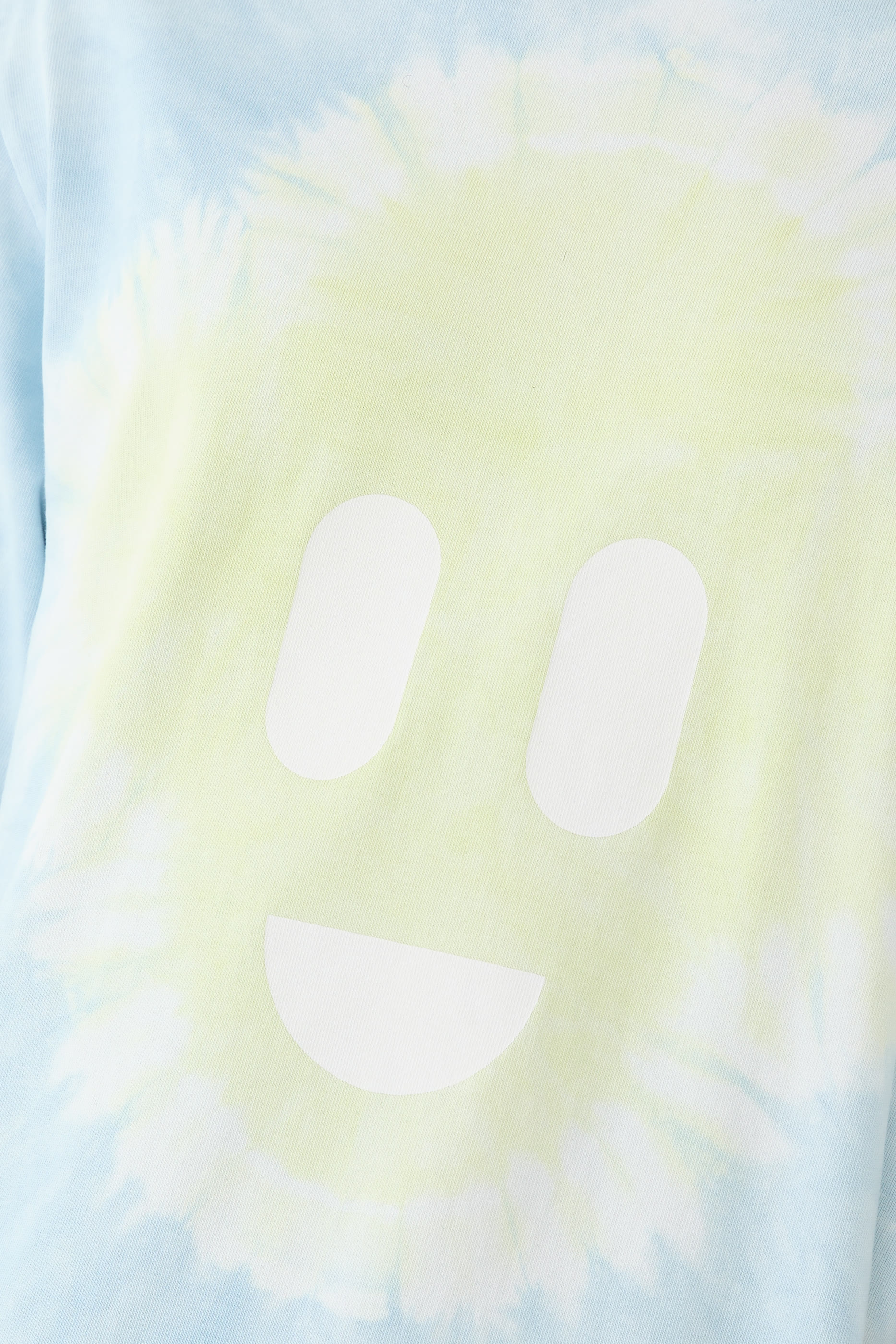 Tie-Dye Oversized CC Smile T‑Shirt