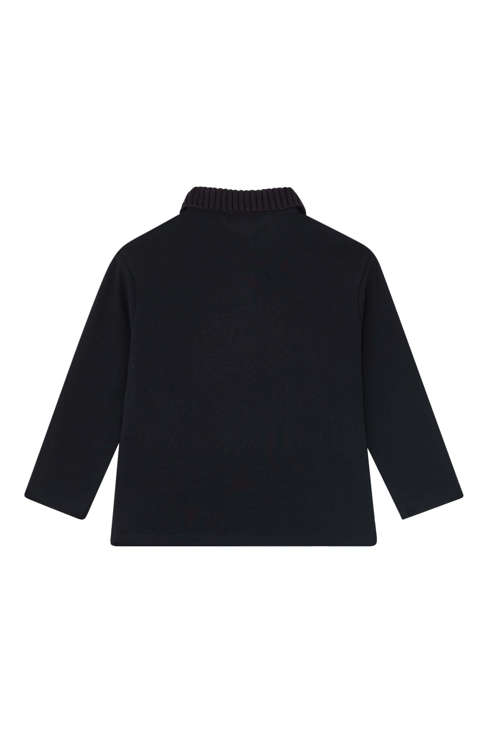 Kids Logo Long Sleeve Polo Shirt