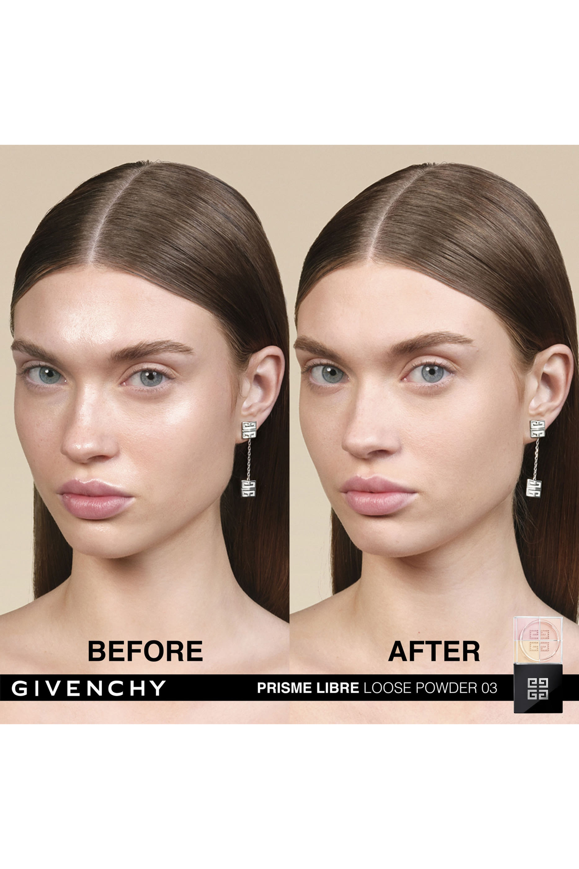 Prisme Libre Loose Powder, 4-color Loose Setting and Finishing Powder 