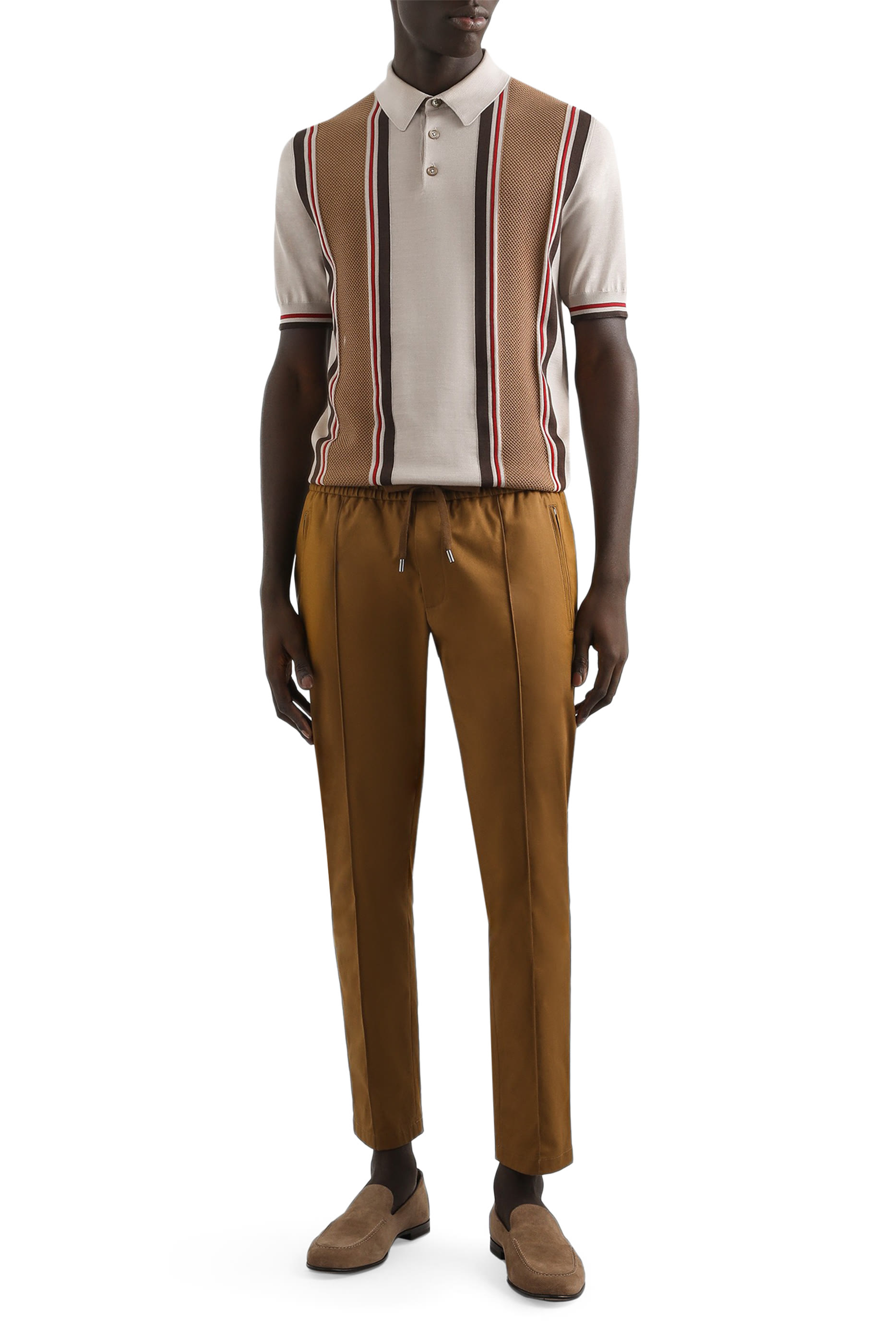 Satin Silk Polo Shirt