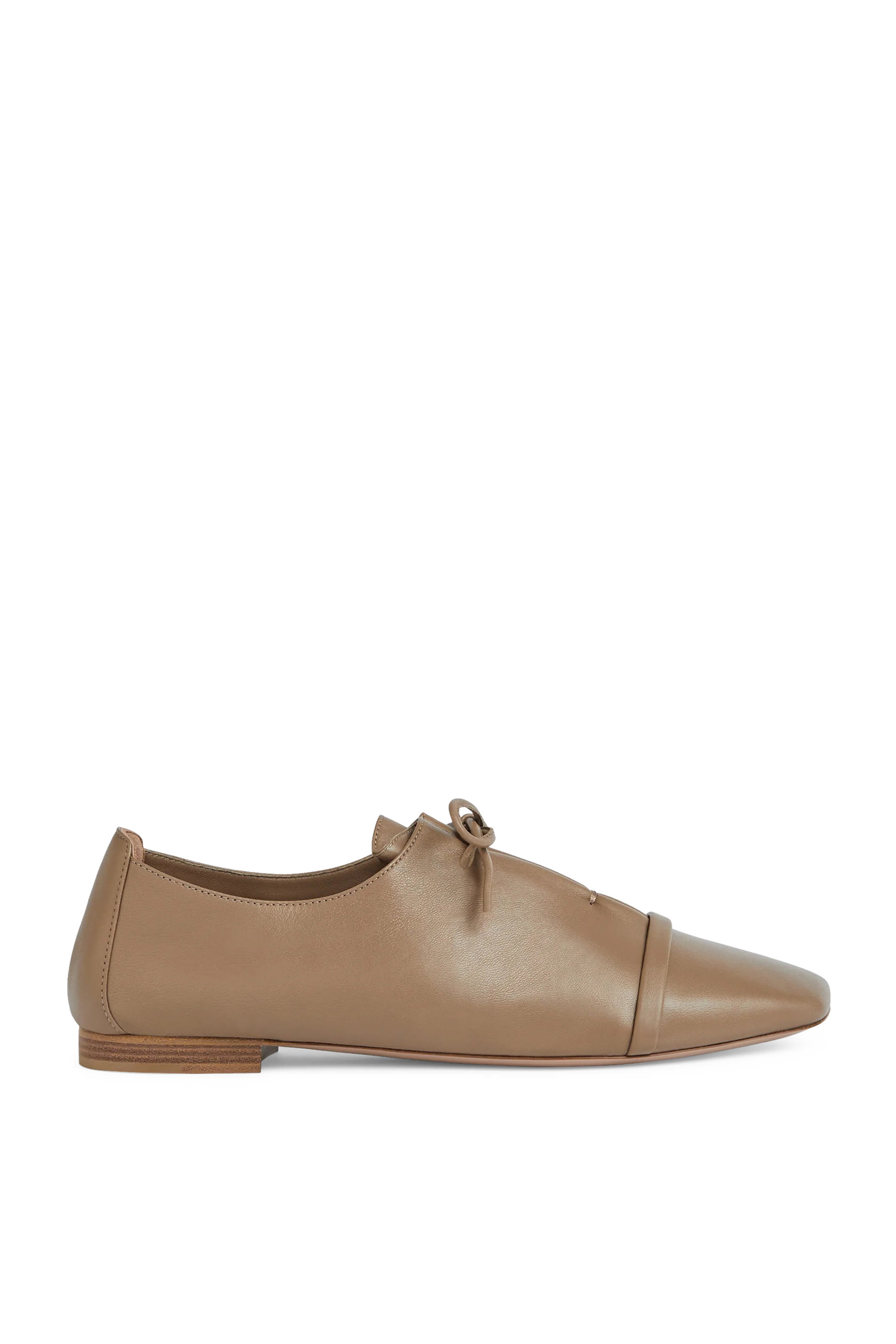 Jean Leather Flats