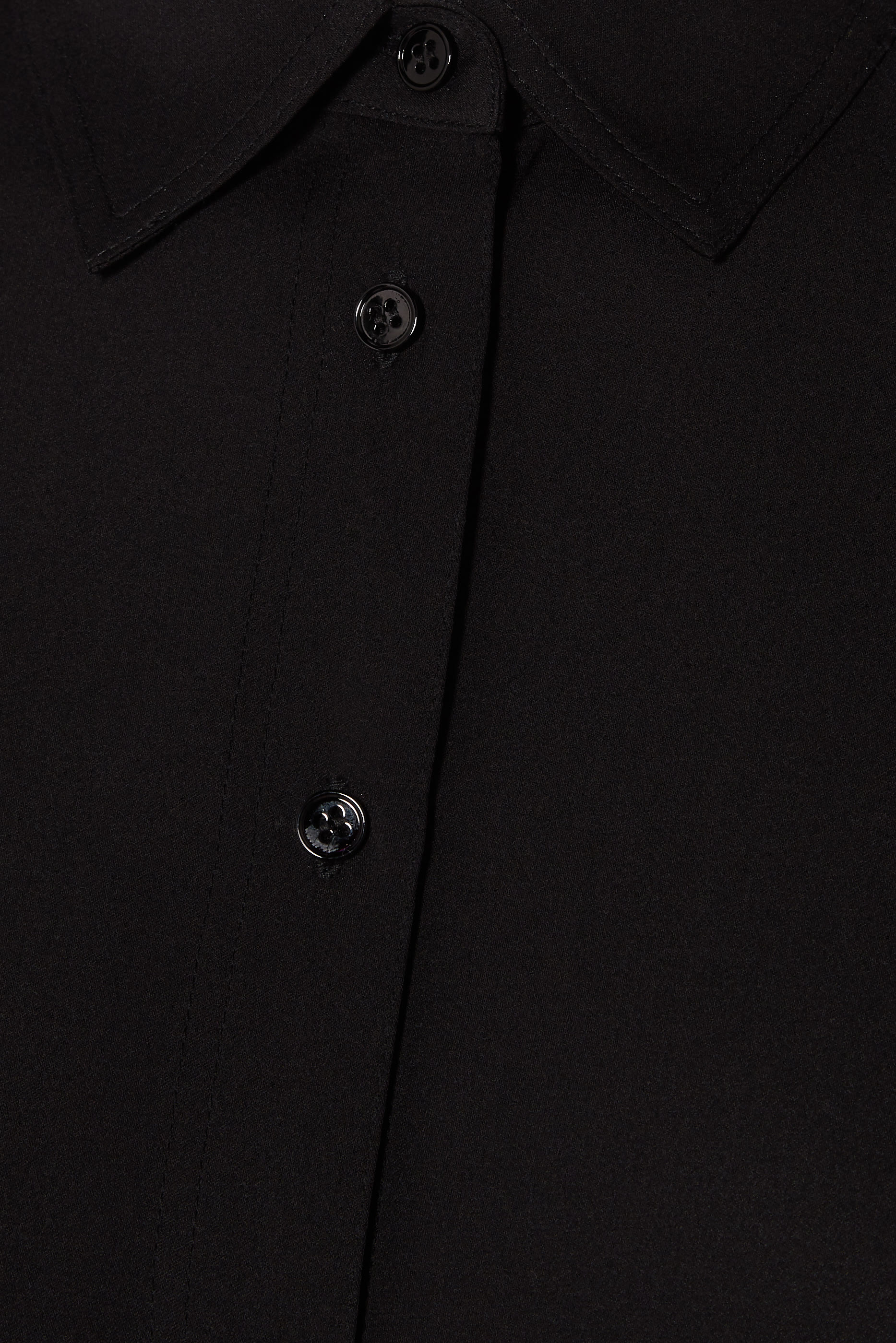 Slim-Fit Silk Blouse