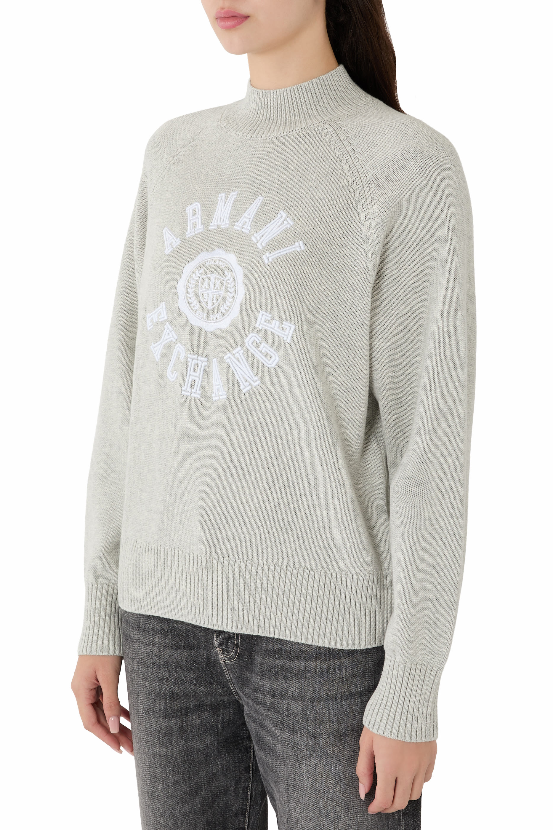 Embroidered Logo Pullover