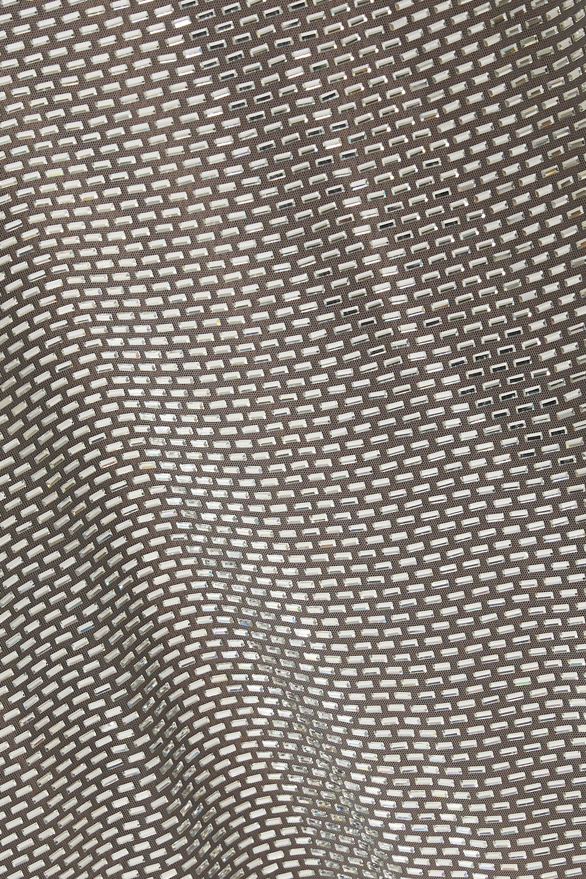 Rhinestone Mesh Midi Dress